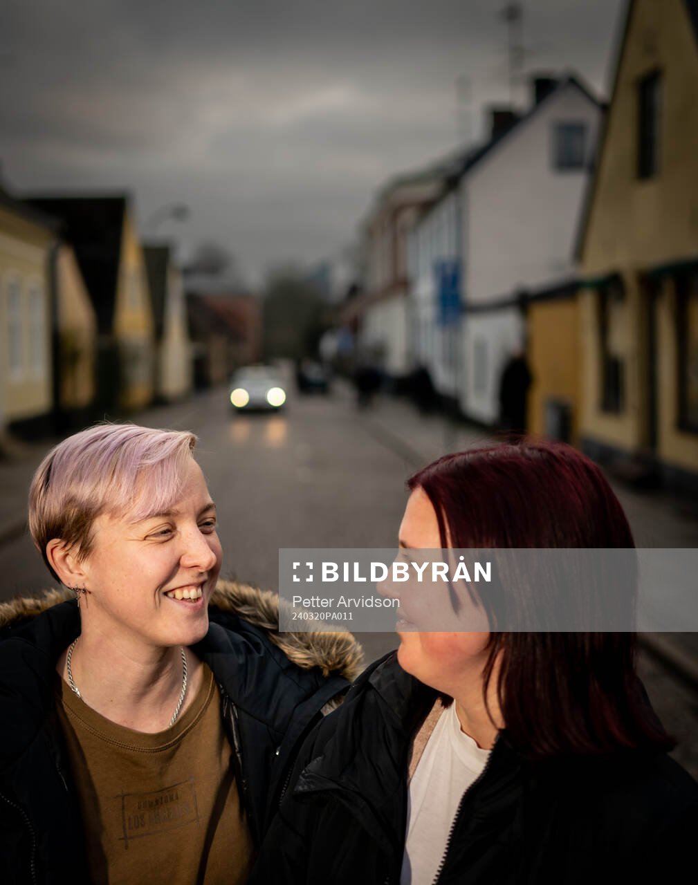 Sacha Micha och Agnes Nilsson