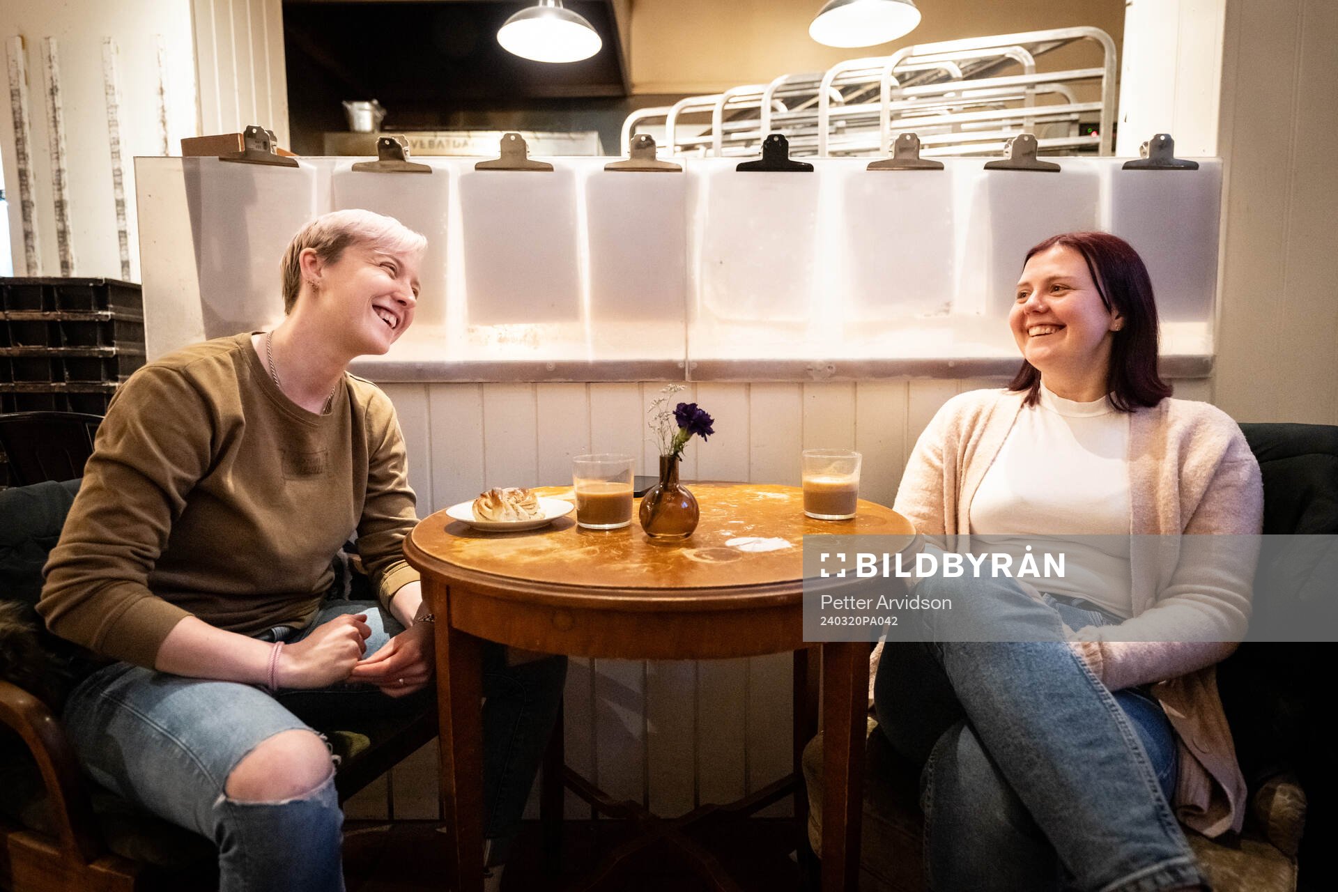 Sacha Micha och Agnes Nilsson