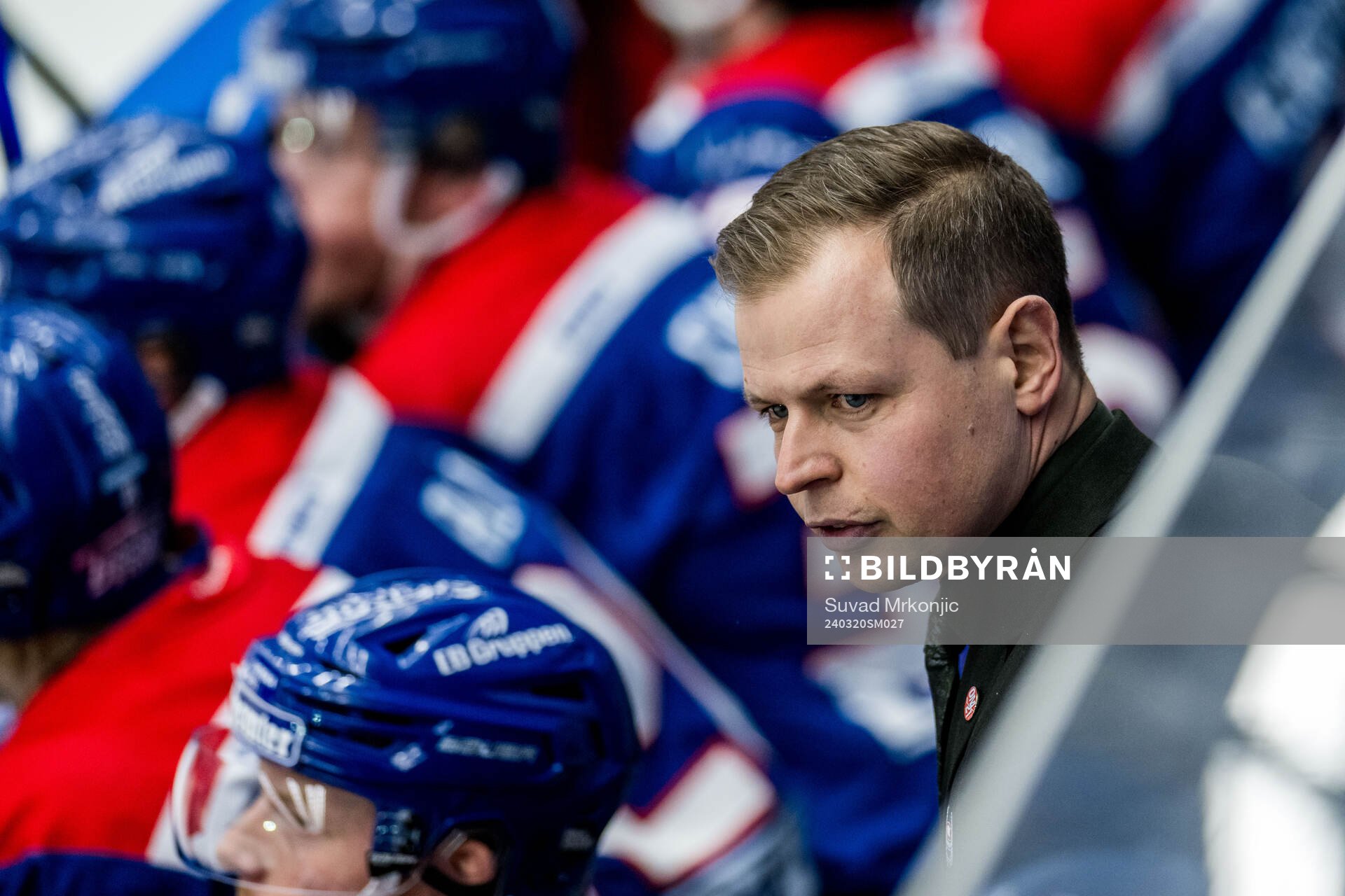 Oskarshamns tränare Martin Filander