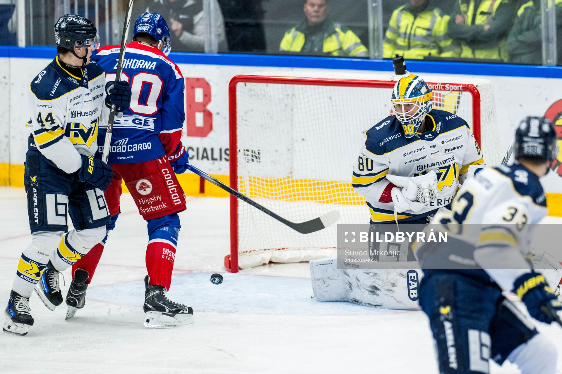 Oskarshamns Hynek Zohorna gör 1-0