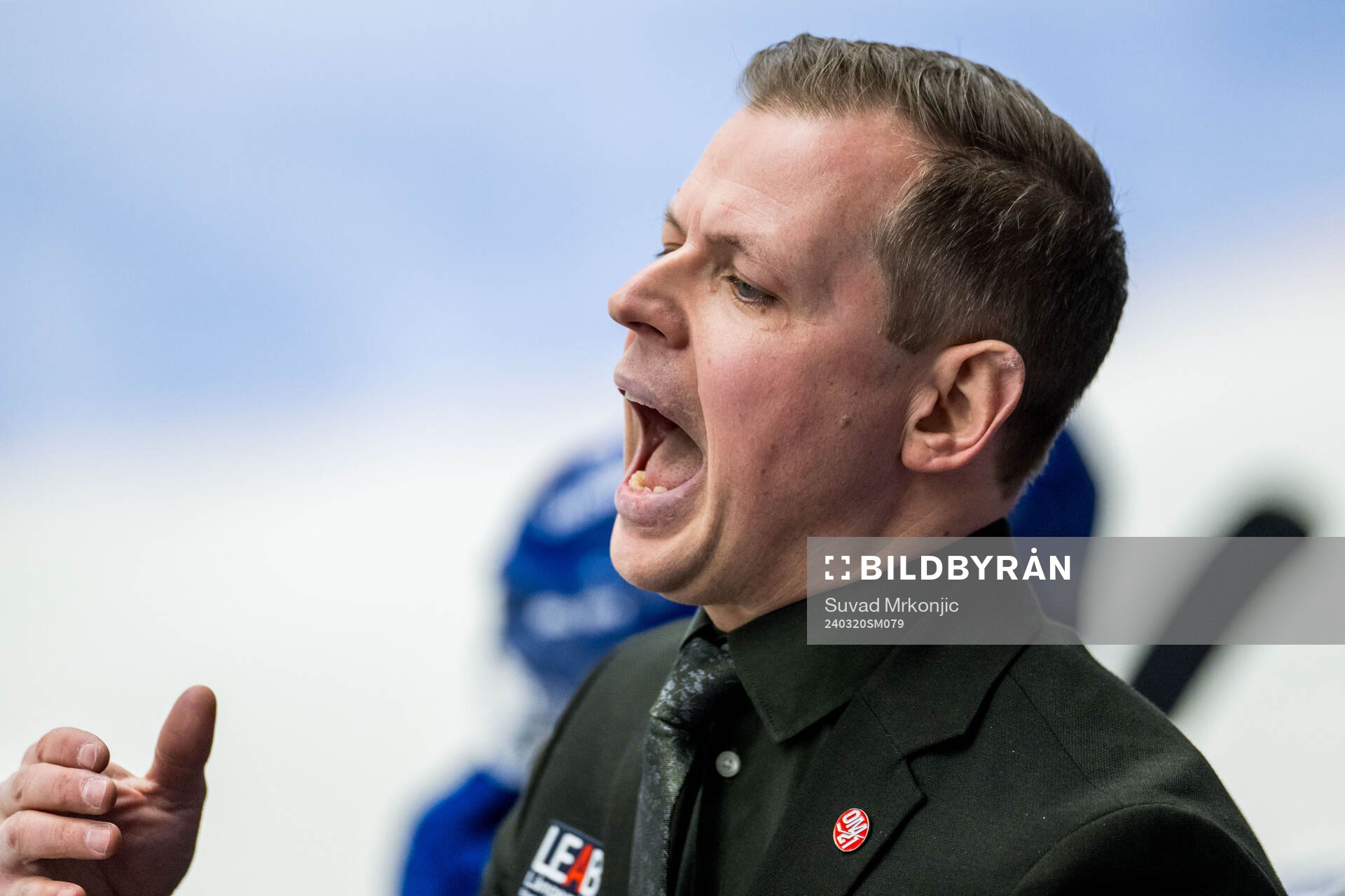 Oskarshamns tränare Martin Filander