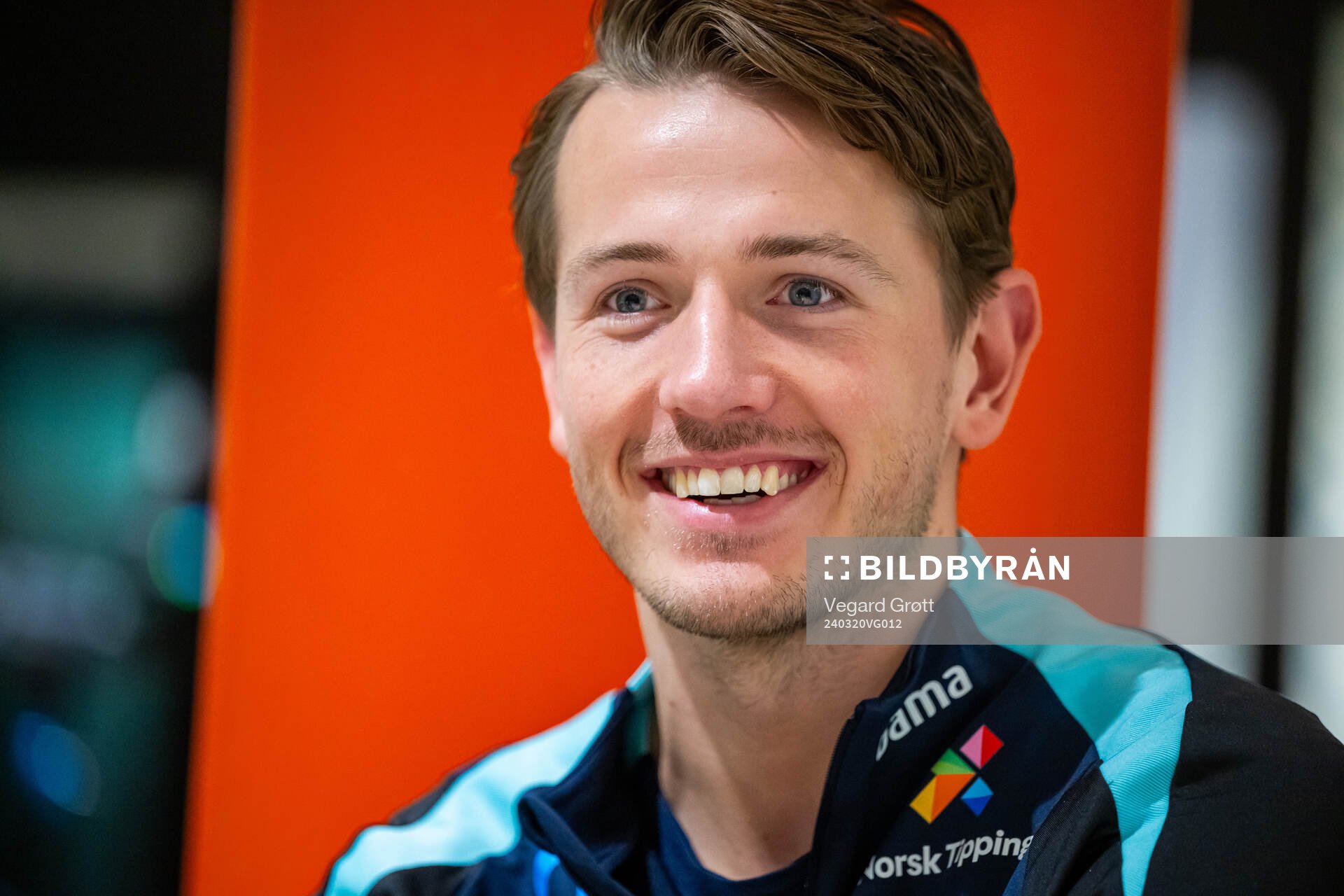 Sander Berge of the Norwegian national football team
