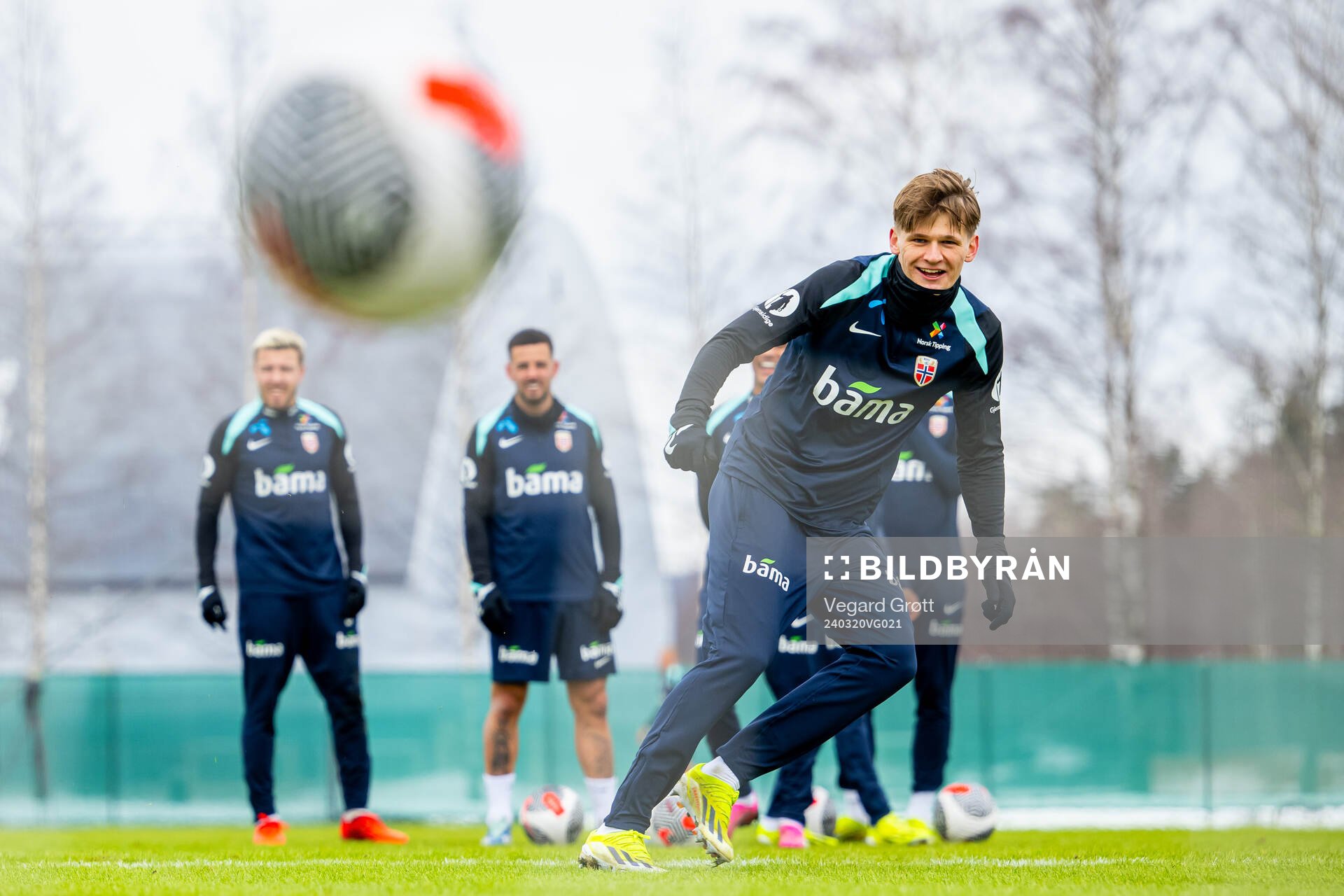 David Møller Wolfe of the Norwegian national football team