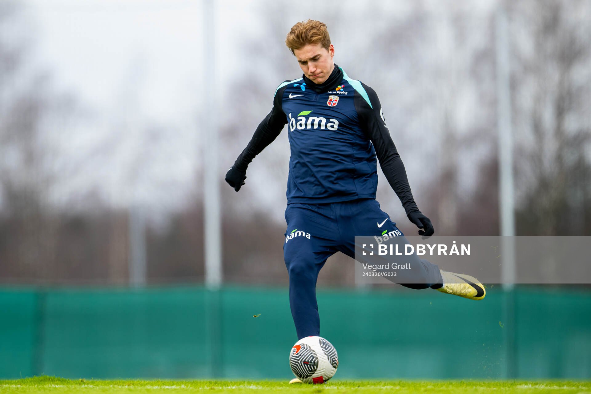 Kristian Thorstvedt of the Norwegian national football team