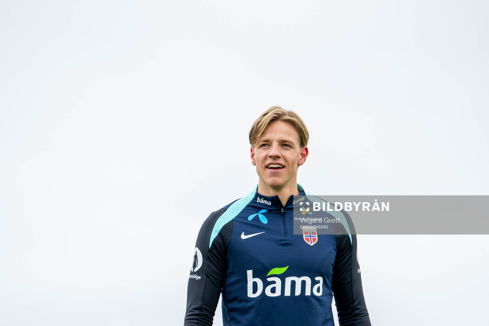 Jesper Daland of the Norwegian national football team