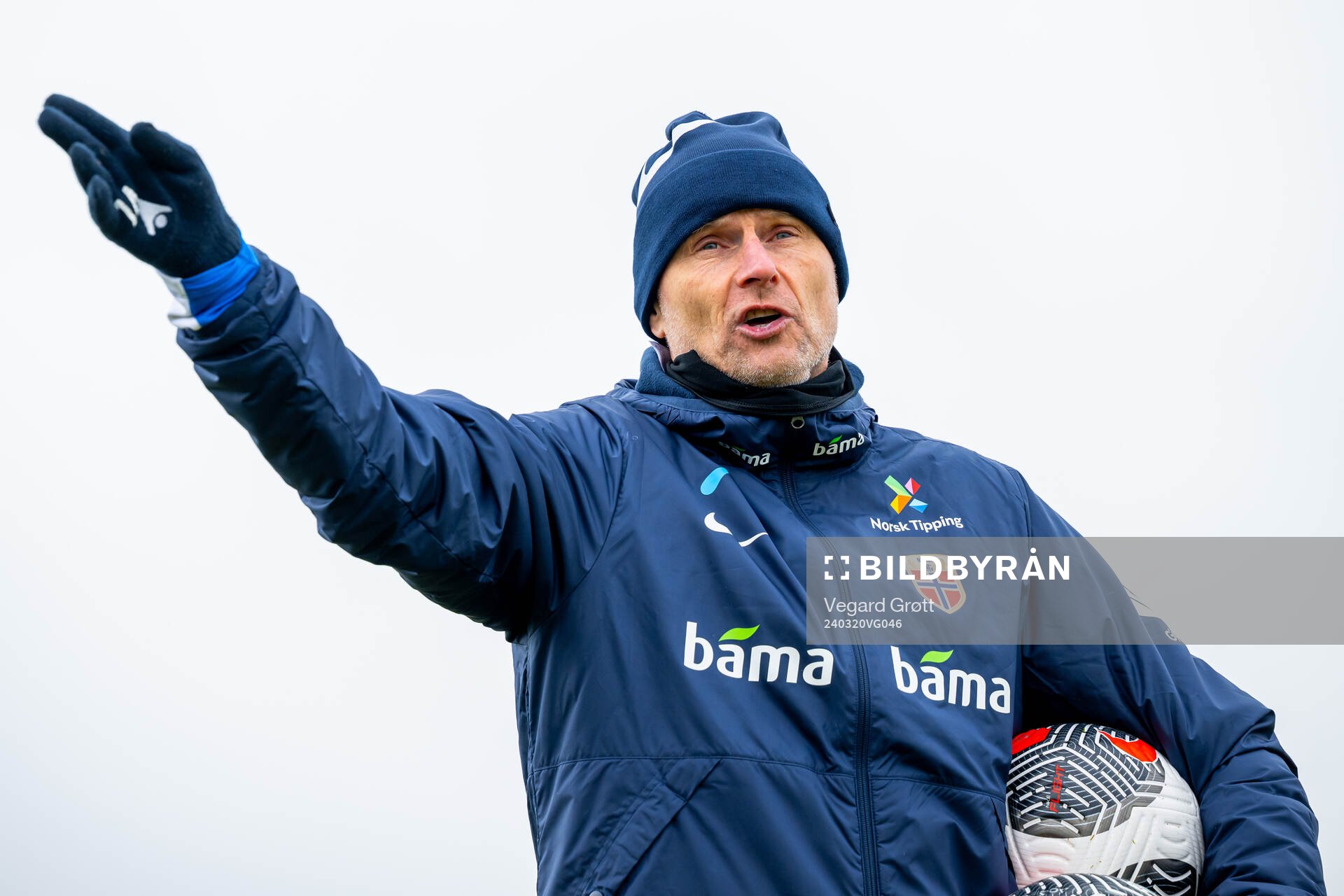 Ståle Solbakken, head coach of the Norwegian national