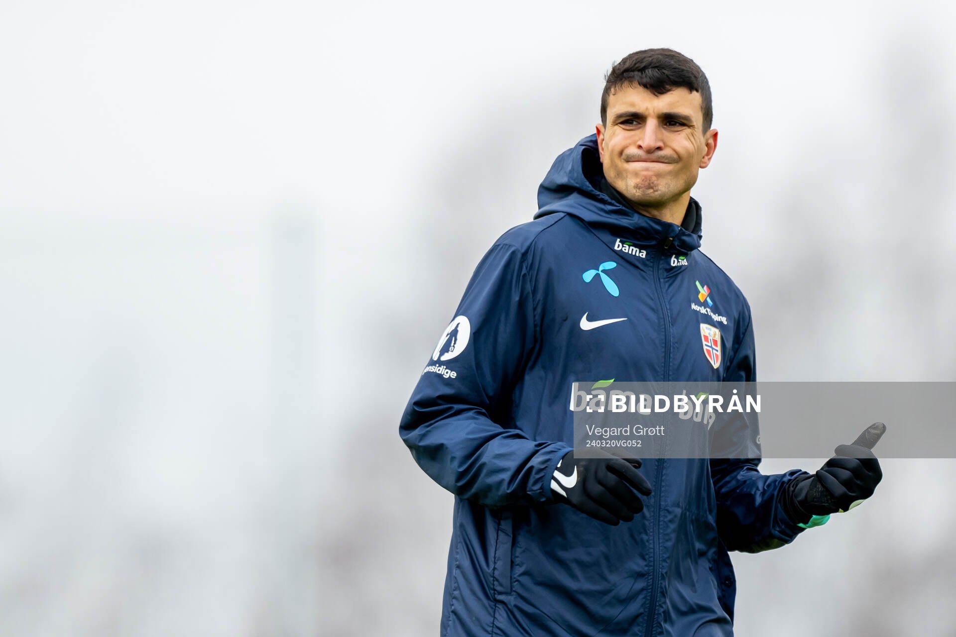 Mohamed Elyounoussi of the Norwegian national football team