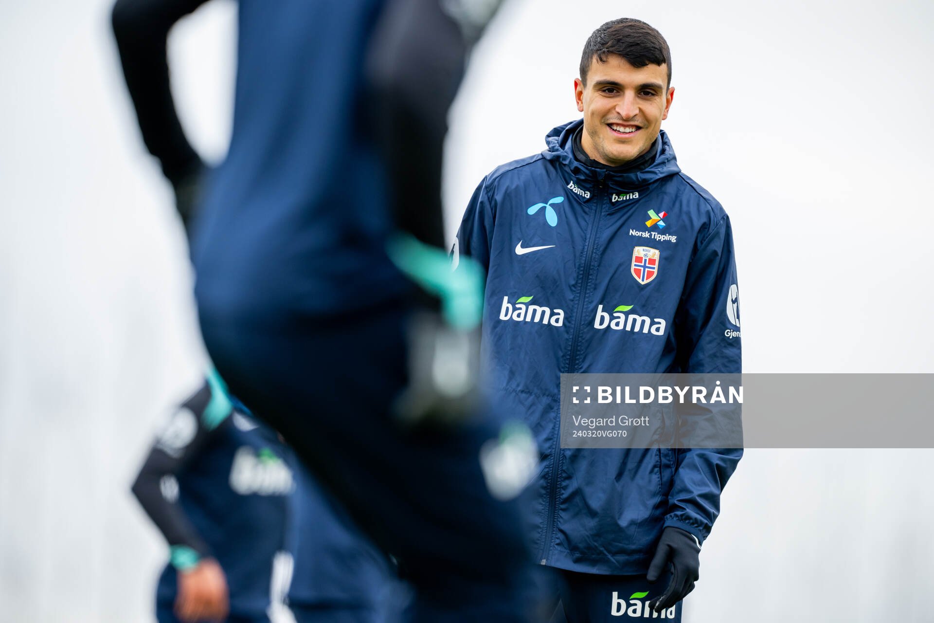 Mohamed Elyounoussi of the Norwegian national football team