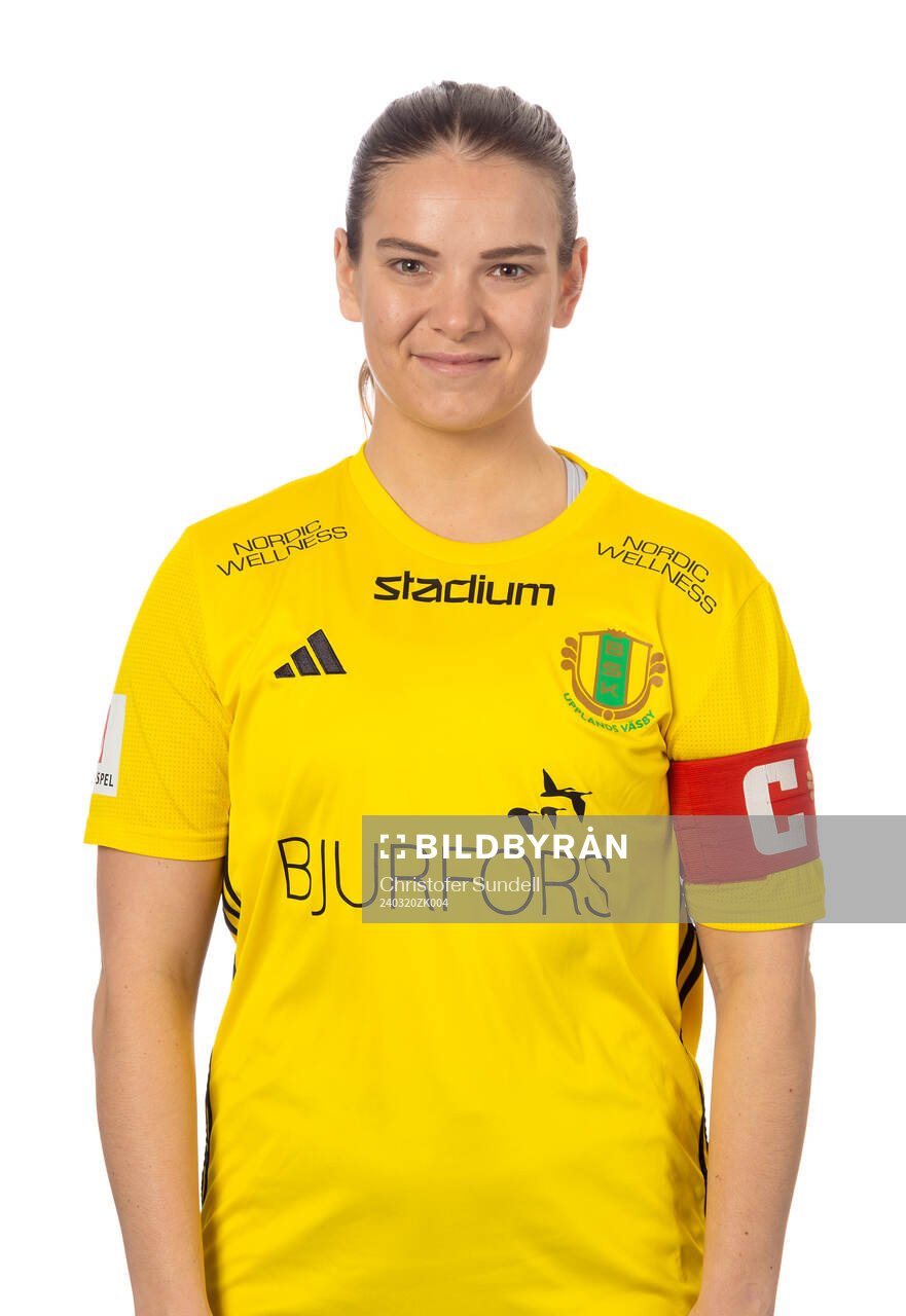 Bollstanäs Sabina Lundström poserar för ett porträtt den 20 mars 2024 i Bollstanäs.