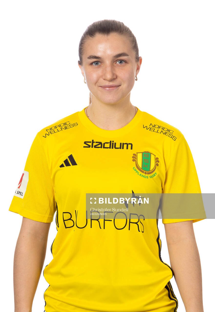 Bollstanäs Mathilda Lindström poserar för ett porträtt den 20 mars 2024 i Bollstanäs.