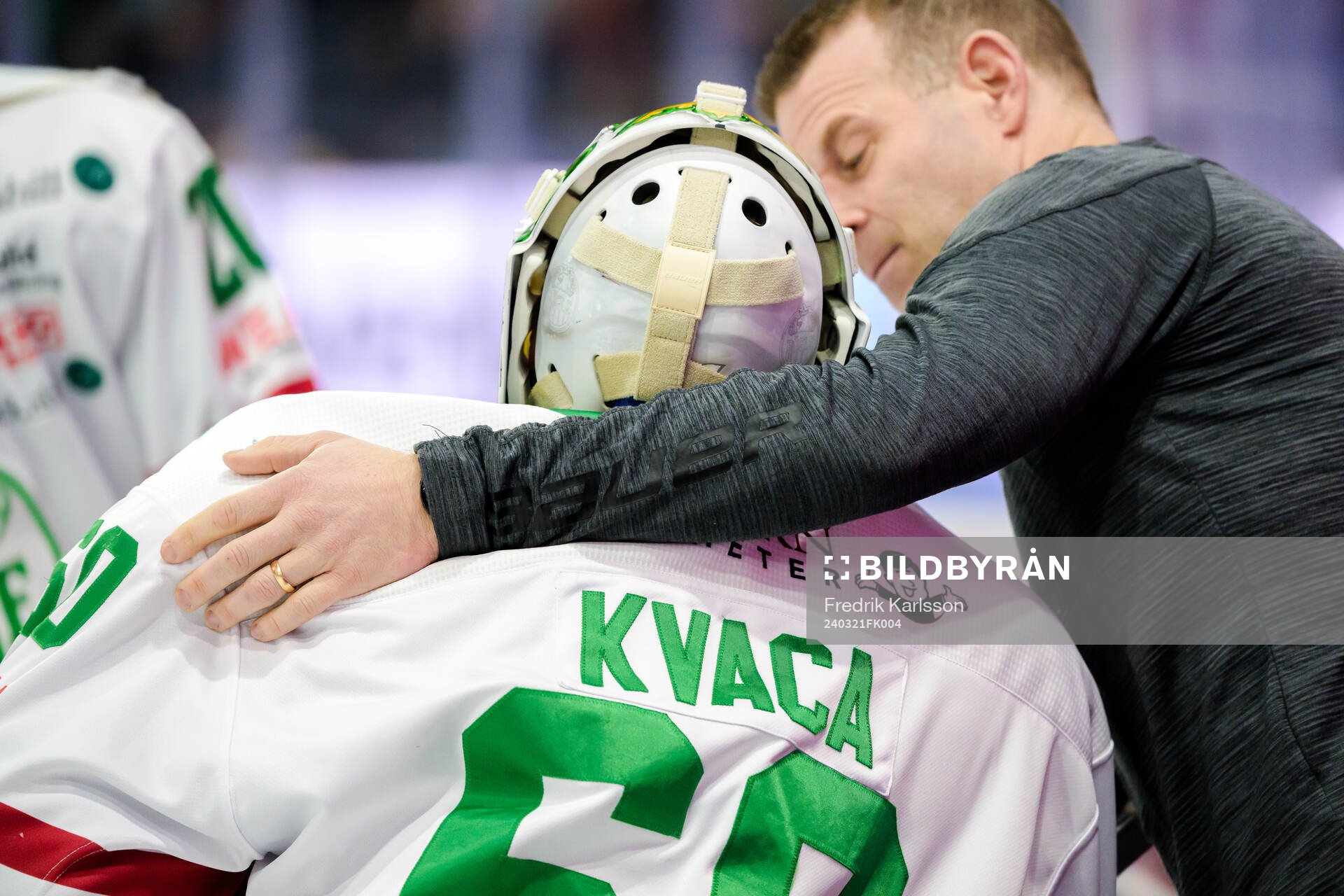 Rögles målvakt Petr Kvaca