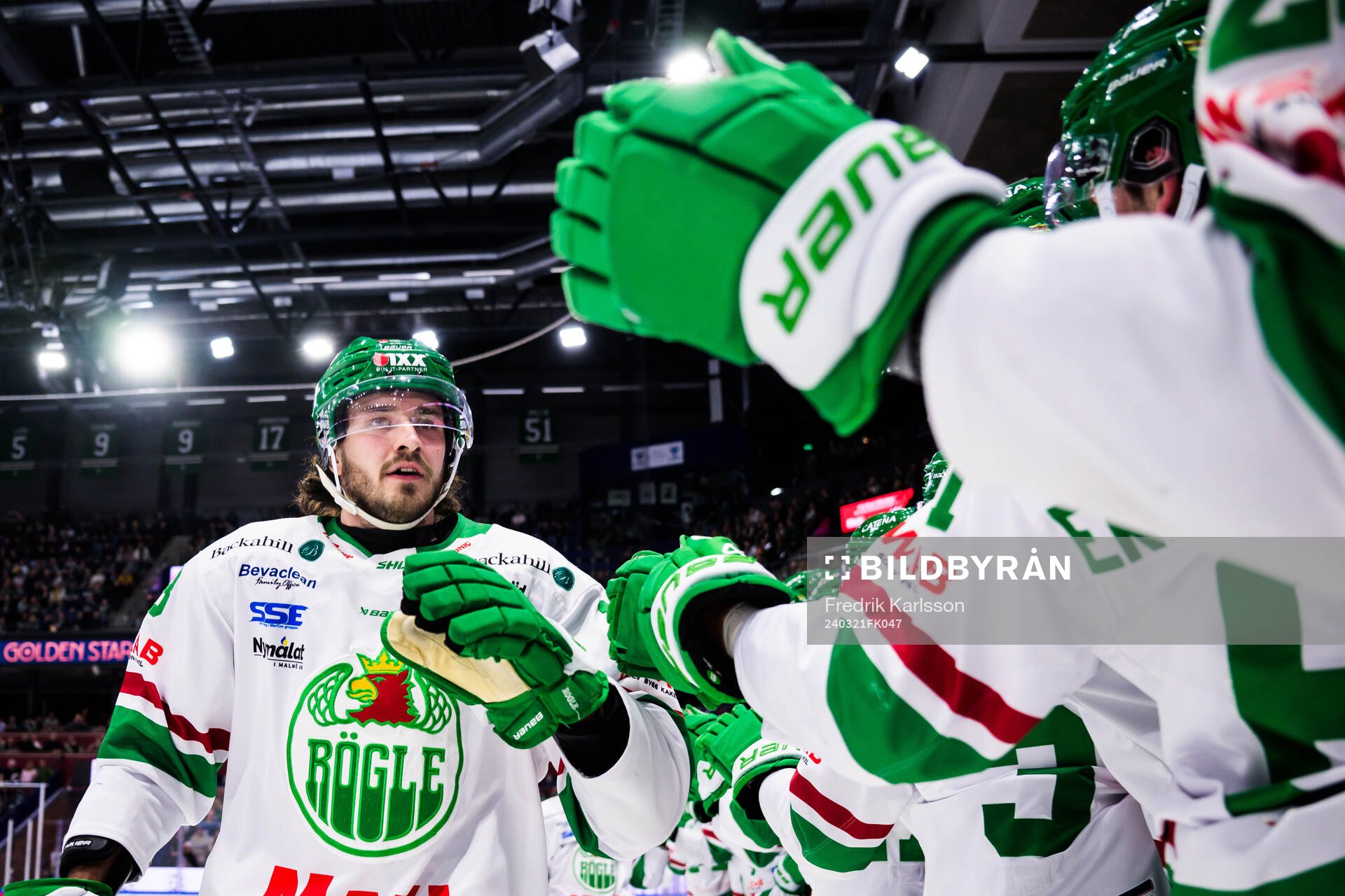 Rögles Dennis Everberg jublar