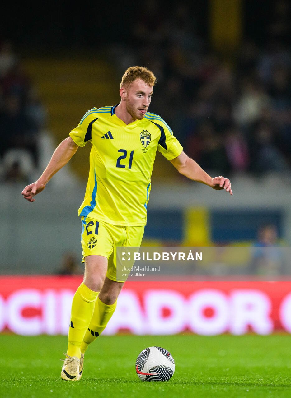 Dejan Kulusevski of Sweden