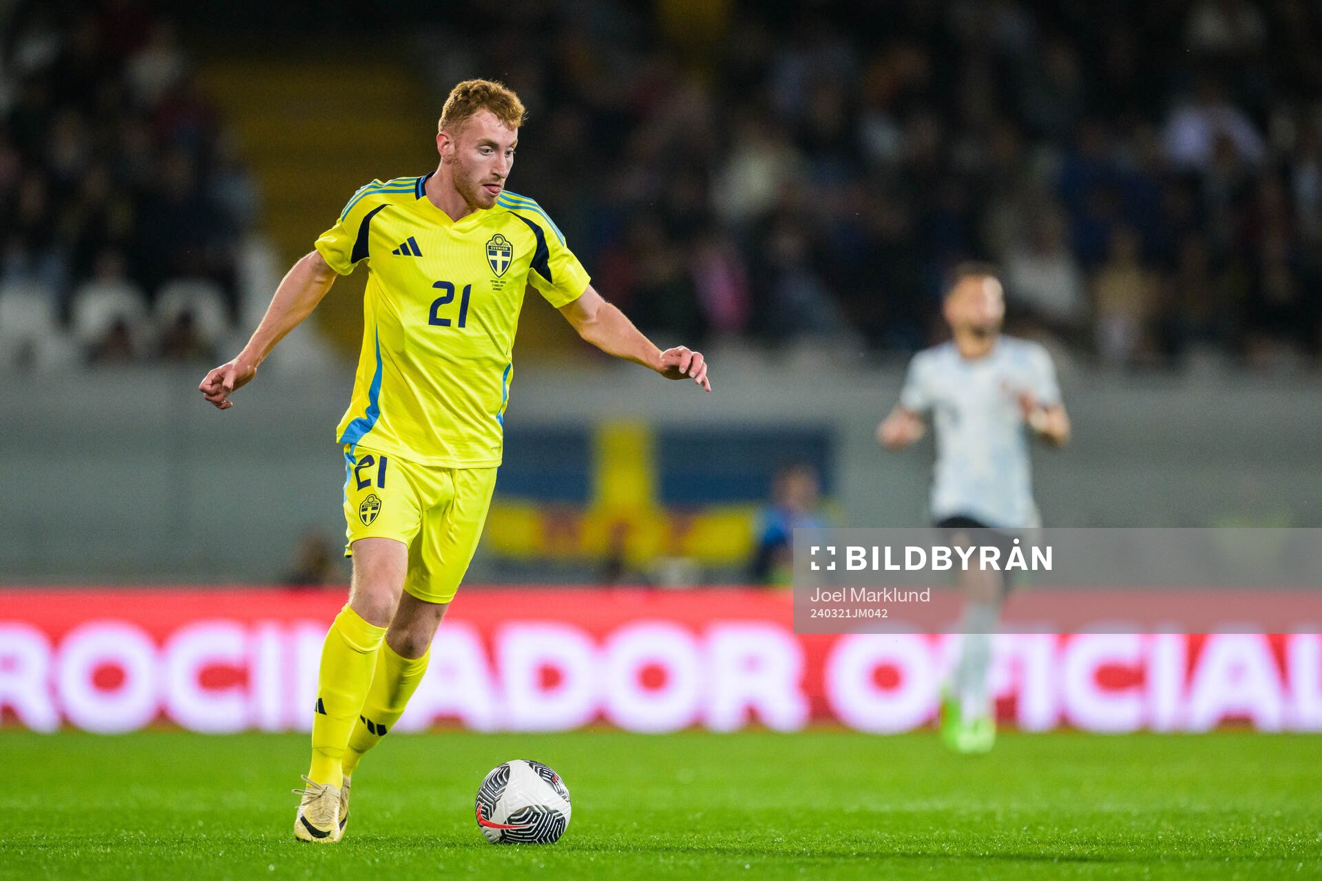 Dejan Kulusevski of Sweden