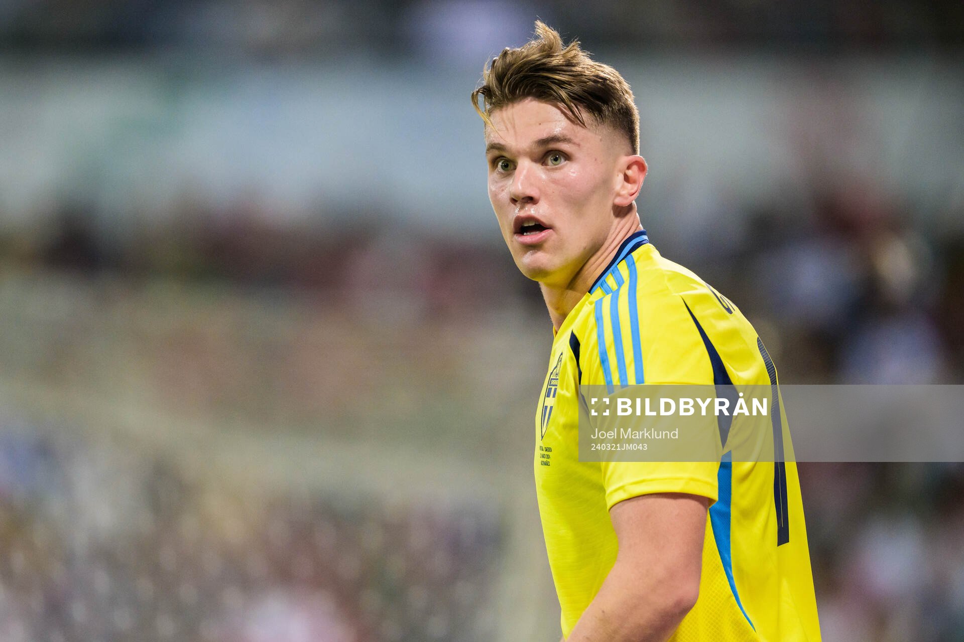 Viktor Gyökeres of Sweden