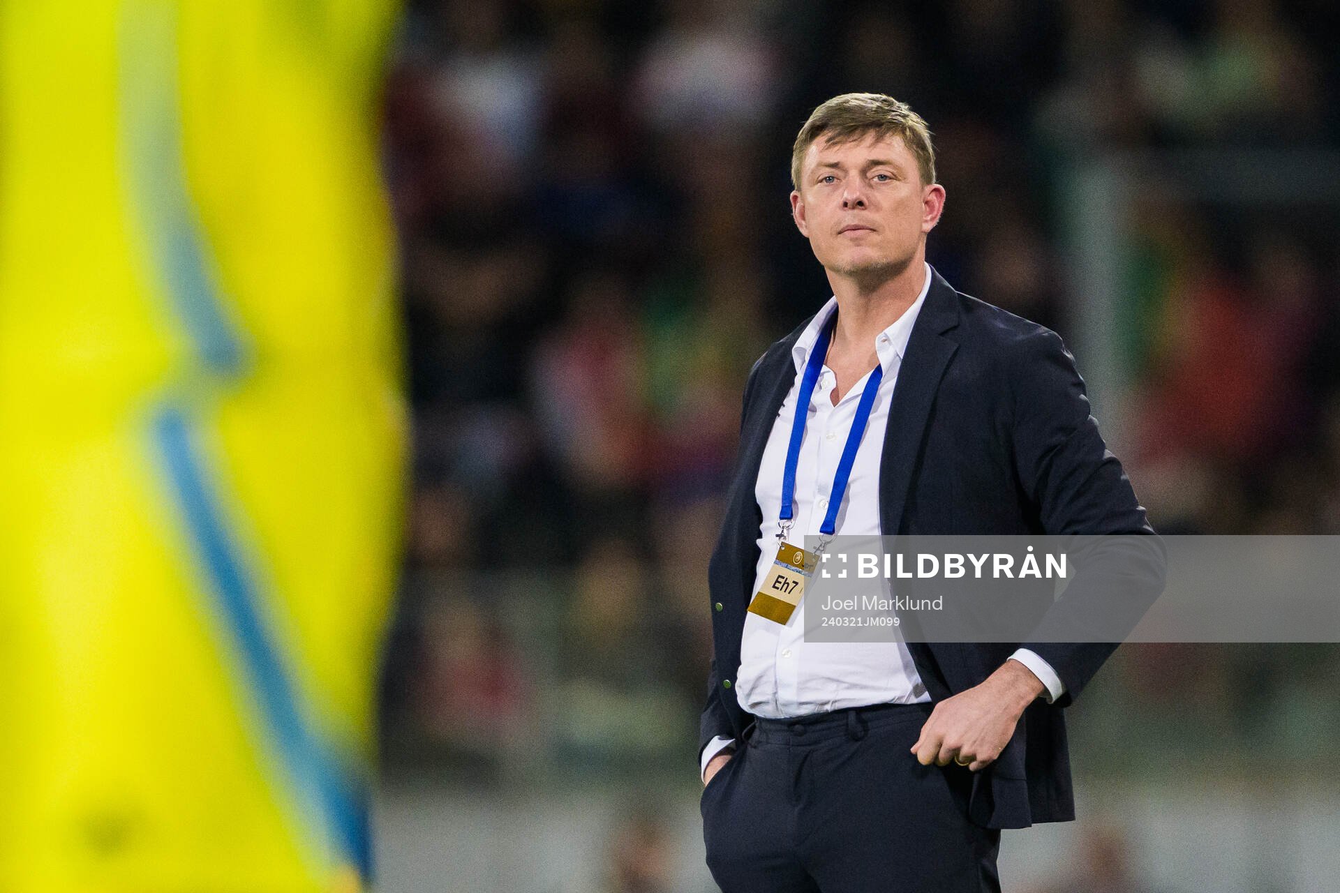 Head coach Jon Dahl Tomasson of Sweden