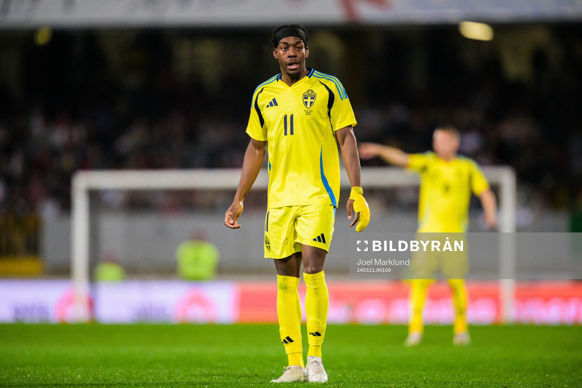 Anthony Elanga of Sweden