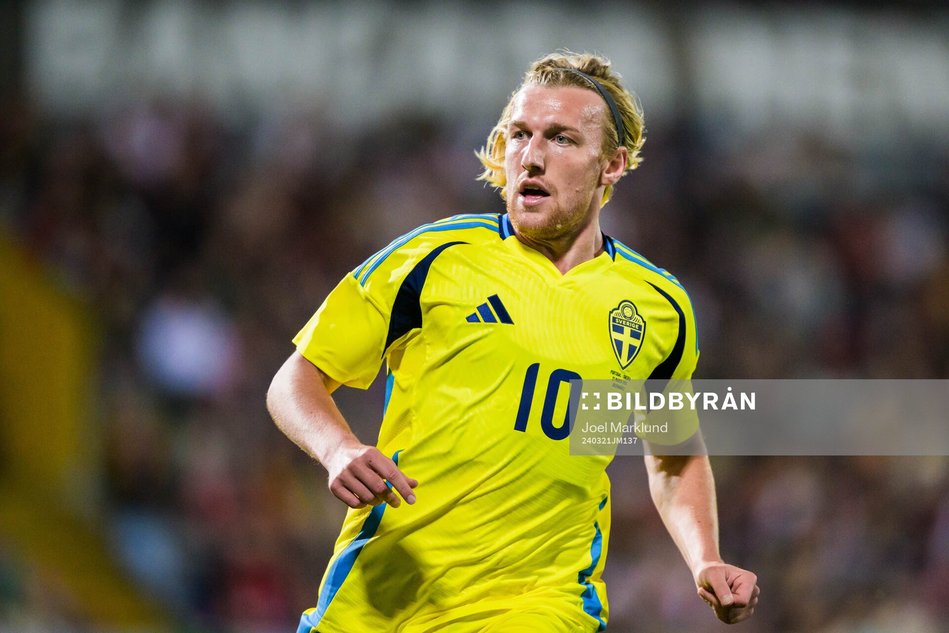 Emil Forsberg of Sweden