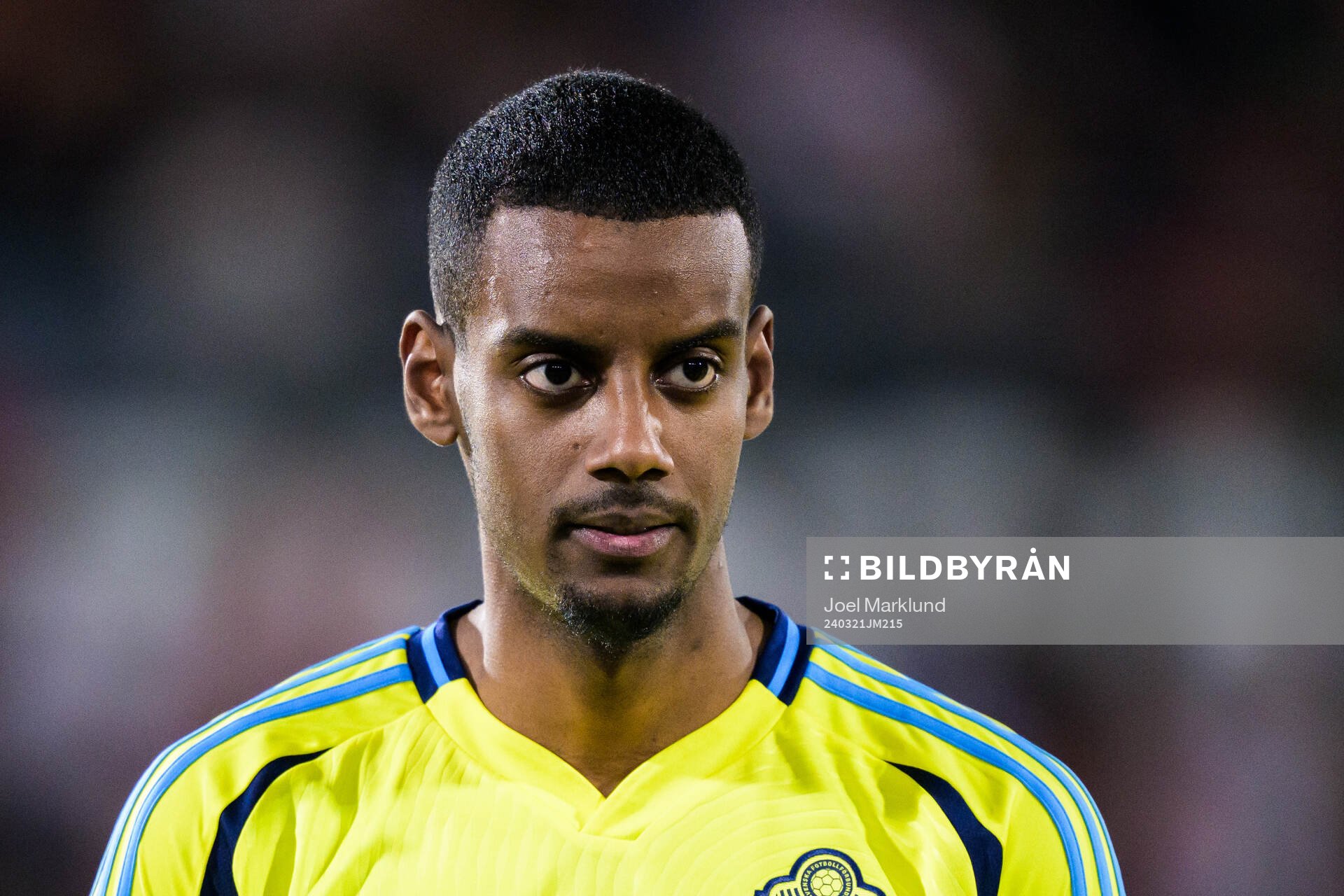 Alexander Isak of Sweden