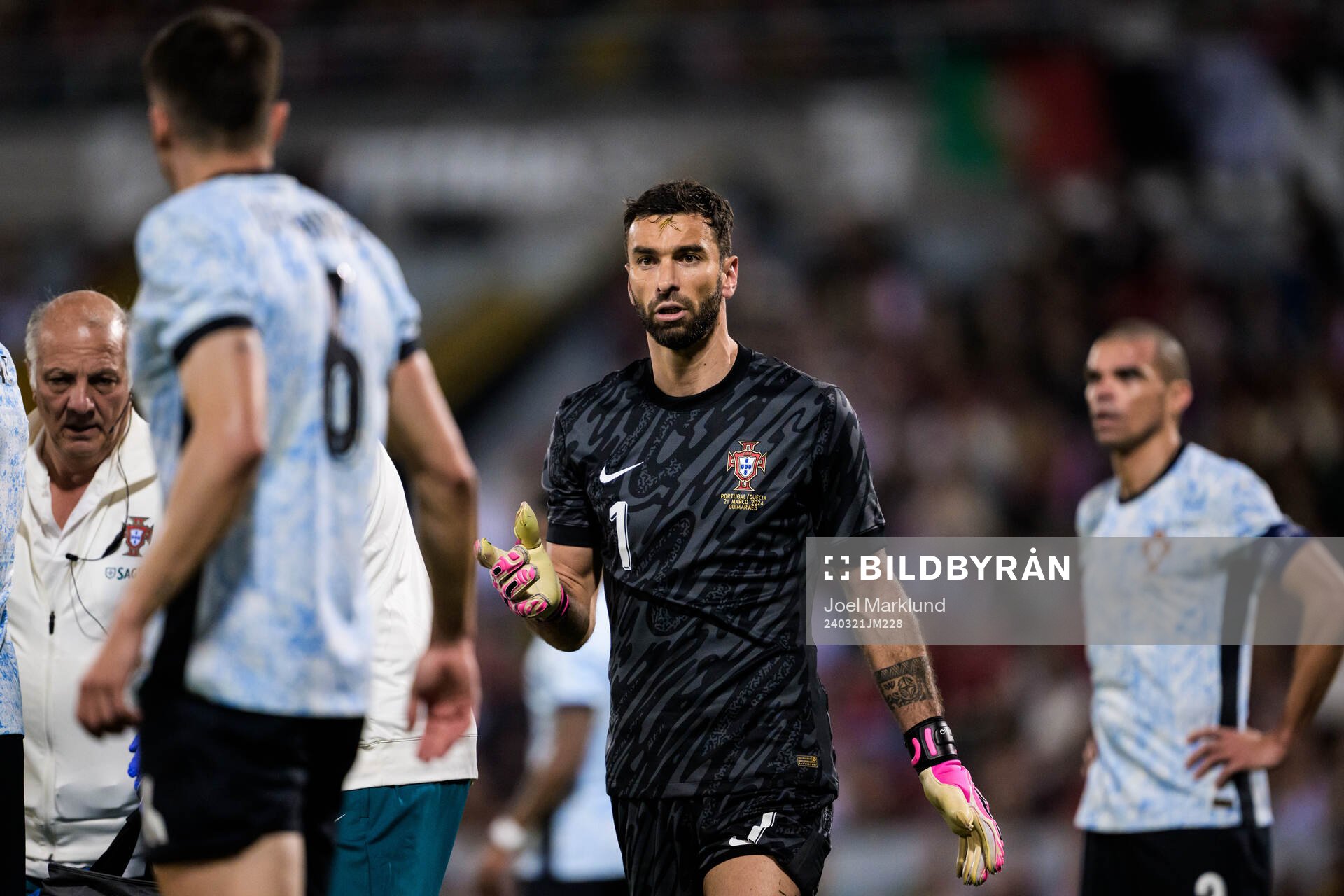 Goalkeeper Rui Patricio of Portugal