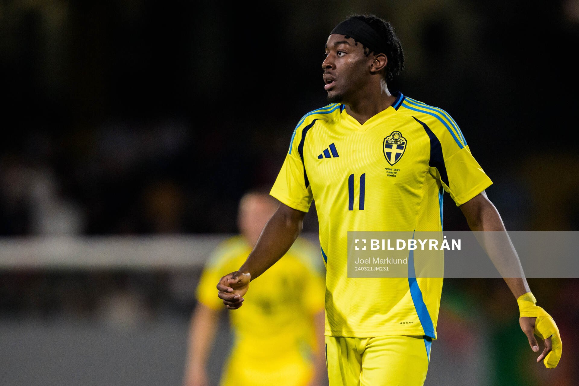 Anthony Elanga of Sweden