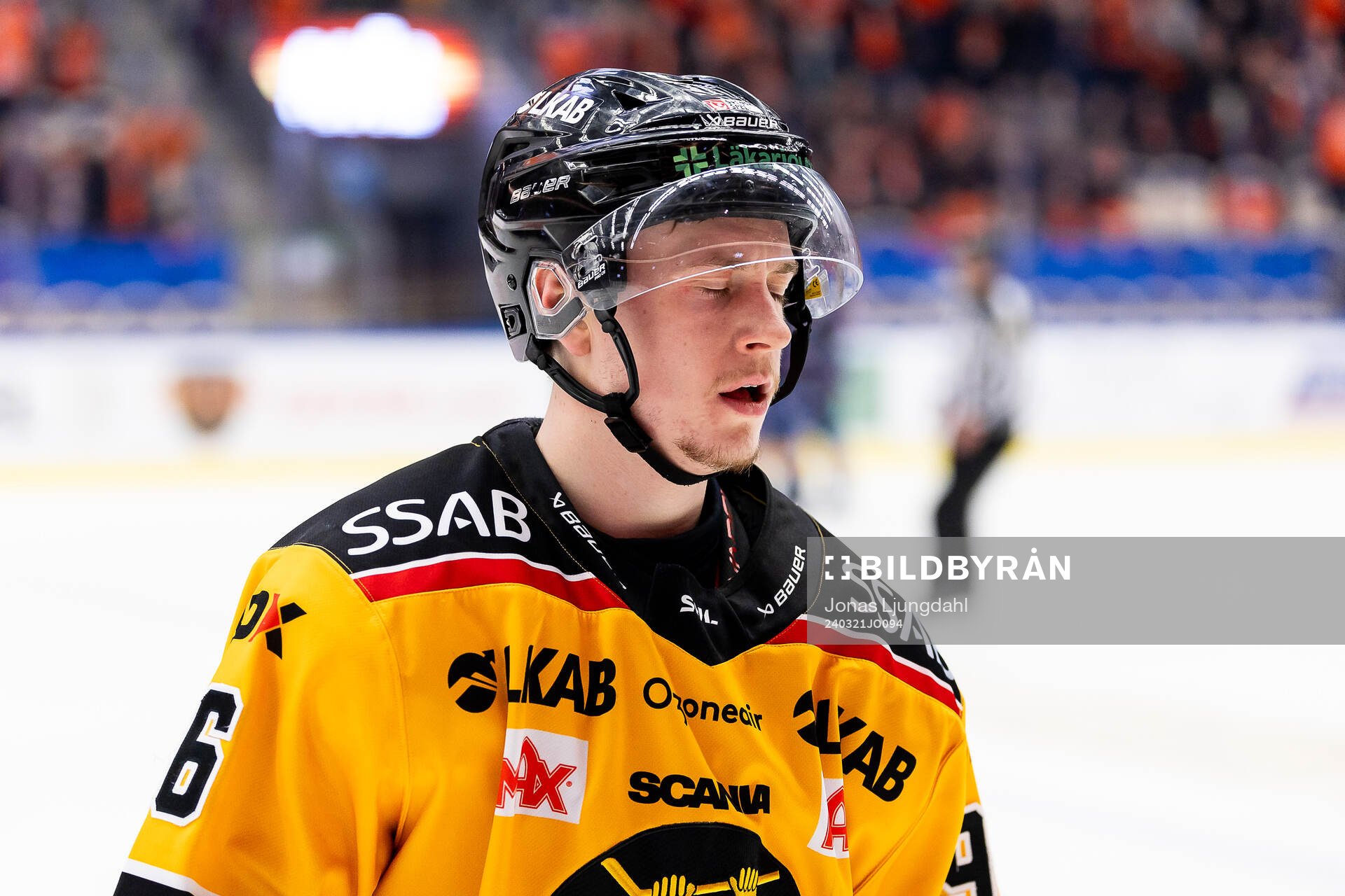 Luleås Pontus Andreasson deppar