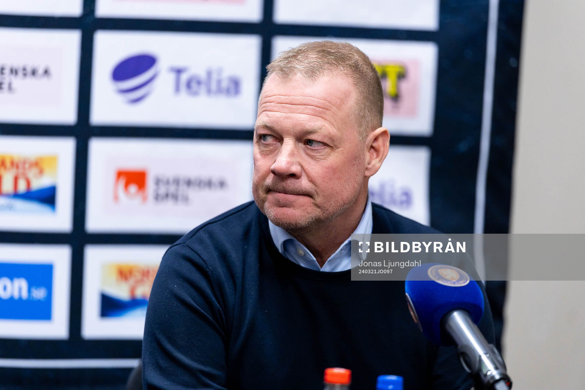 Luleås assisterande tränare Henrik Stridh på
