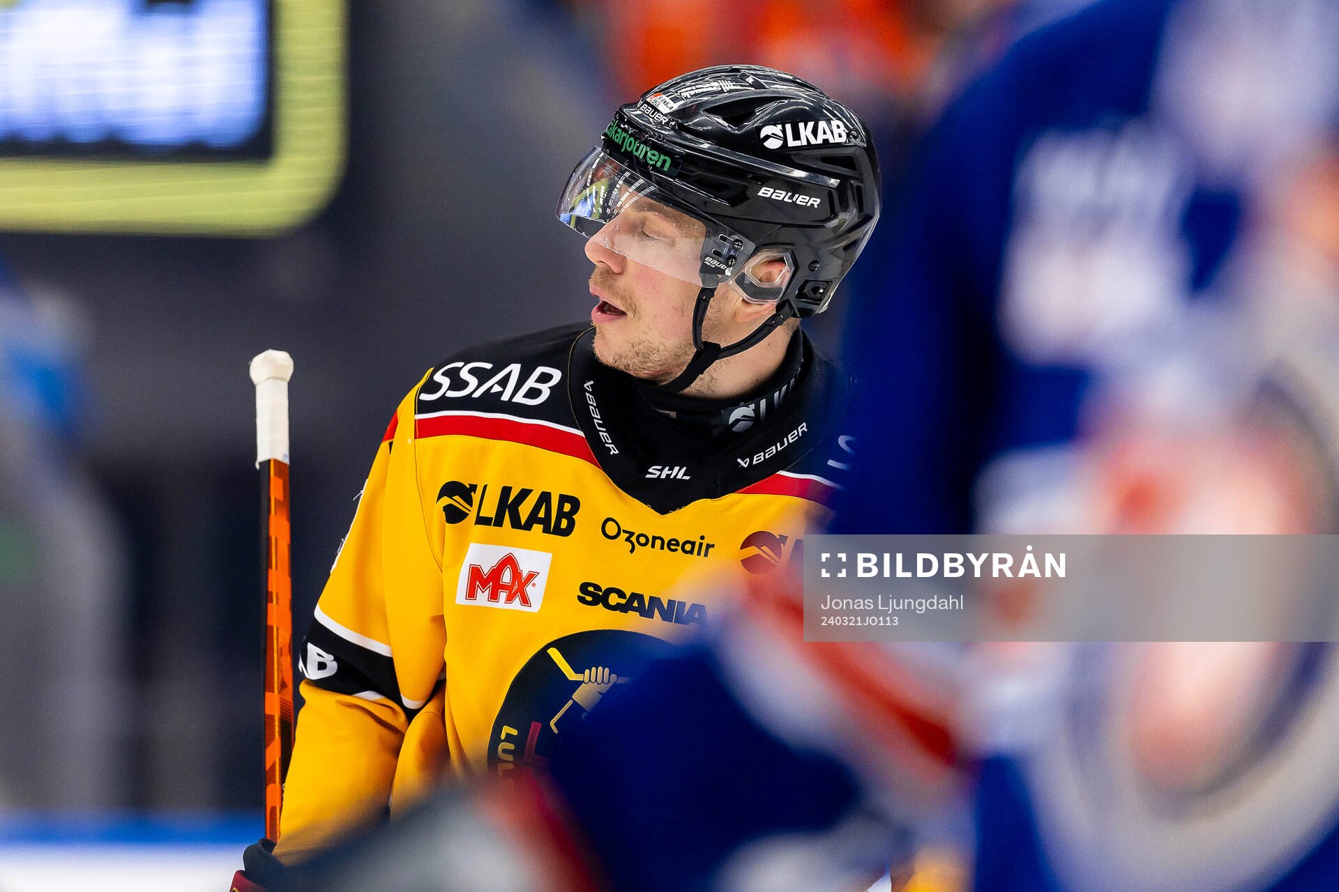 Luleås Erik Gustafsson deppar