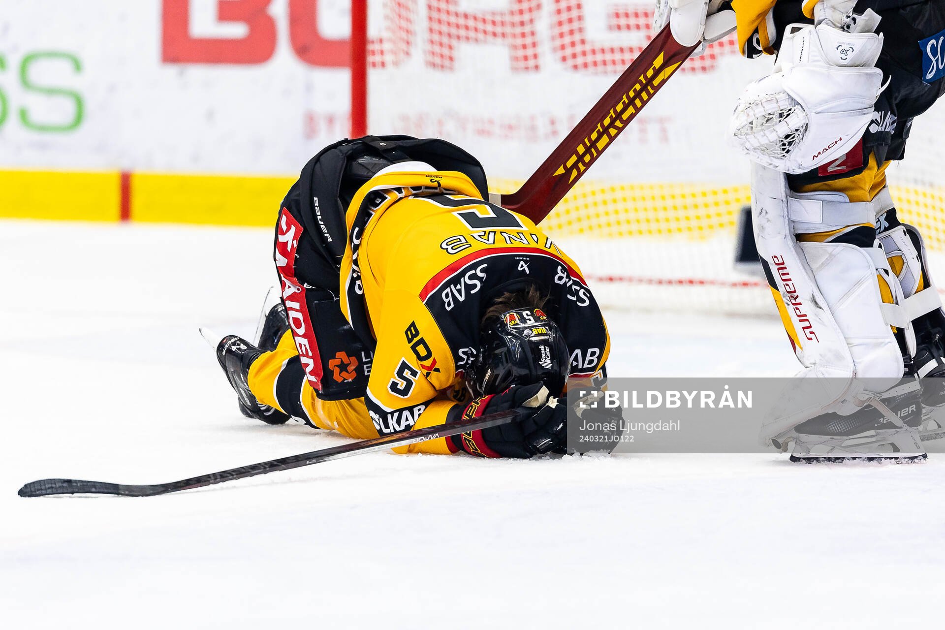 Luleås Marcus Hardegård har ont