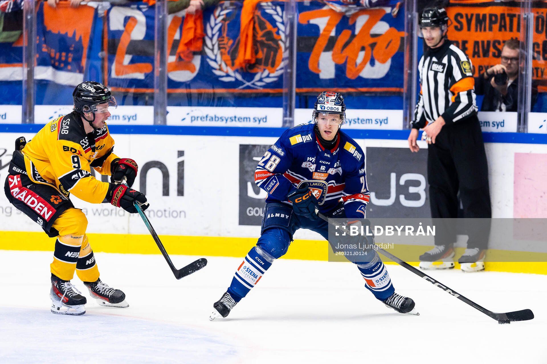 Luleås Ludvig Jansson och Växjös Hugo Gustafsson