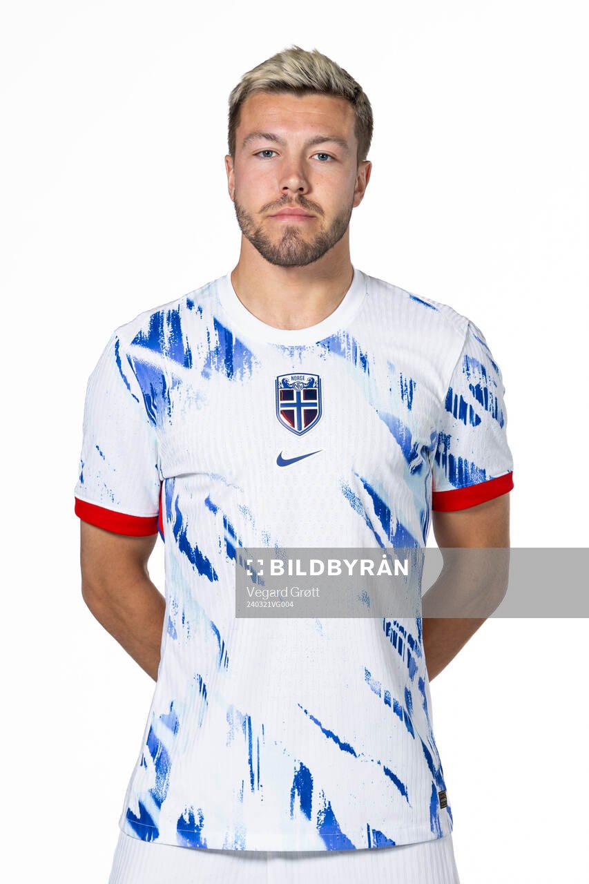 Fredrik André Bjørkan of the Norwegian national football
