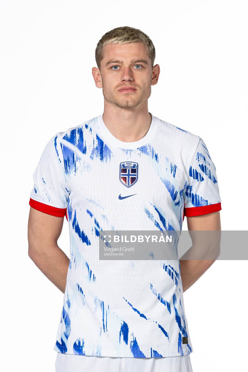 Julian Ryerson of the Norwegian national football team