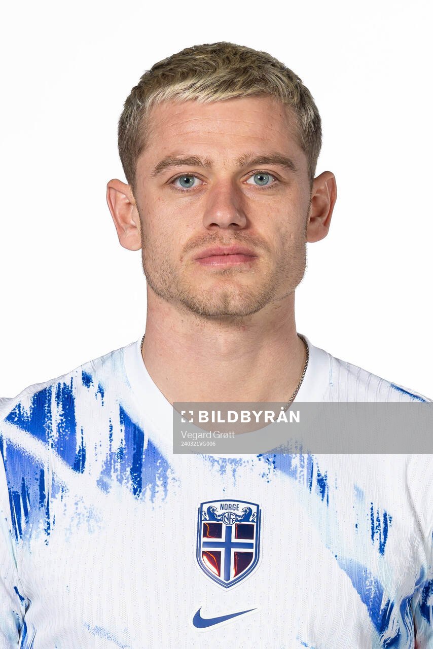 Julian Ryerson of the Norwegian national football team