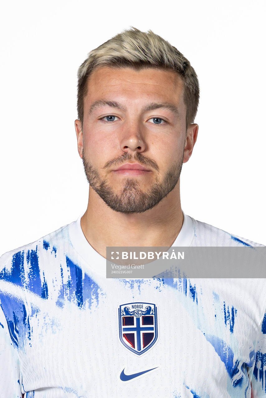 Fredrik André Bjørkan of the Norwegian national football