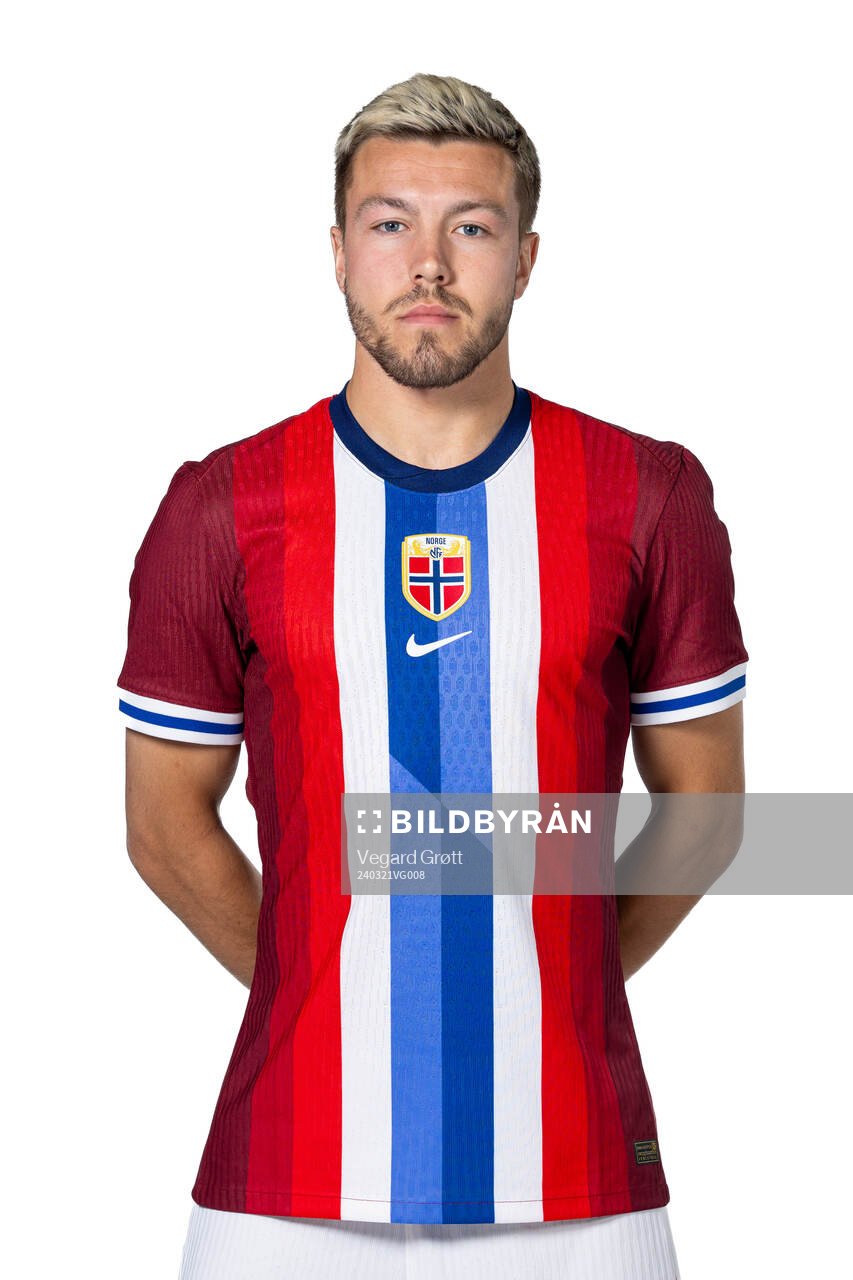 Fredrik André Bjørkan of the Norwegian national football