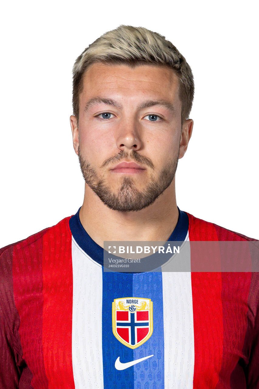 Fredrik André Bjørkan of the Norwegian national football