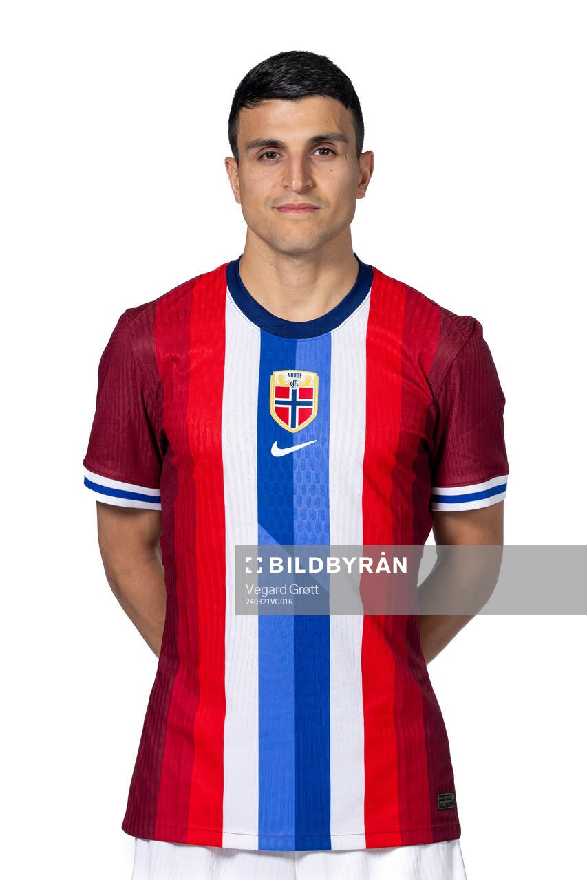 Mohamed Elyounoussi of the Norwegian national football team