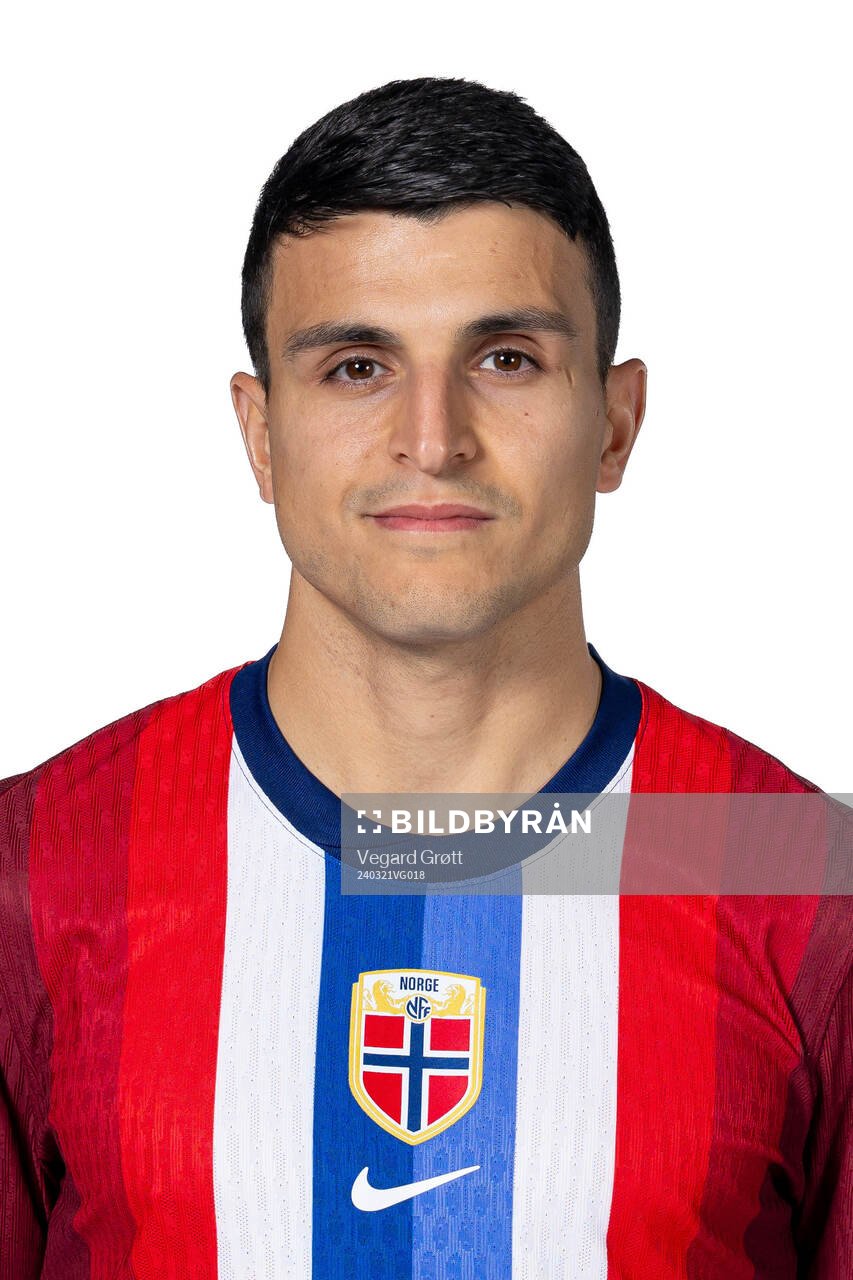 Mohamed Elyounoussi of the Norwegian national football team
