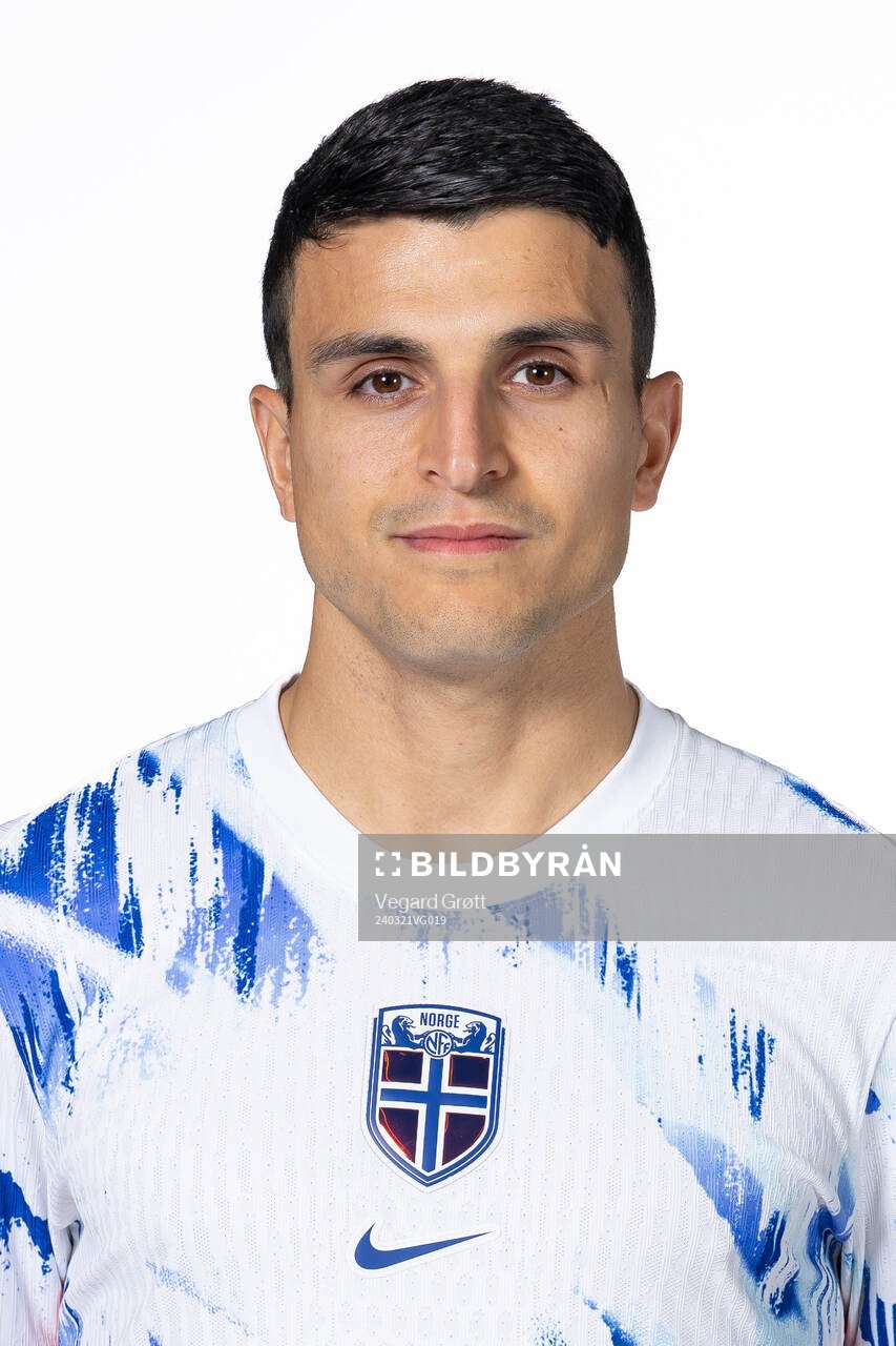 Mohamed Elyounoussi of the Norwegian national football team