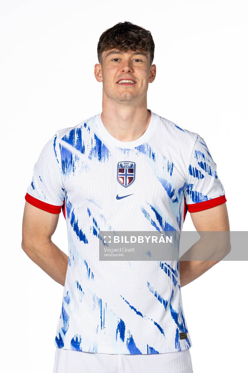 Jørgen Strand Larsen of the Norwegian national football