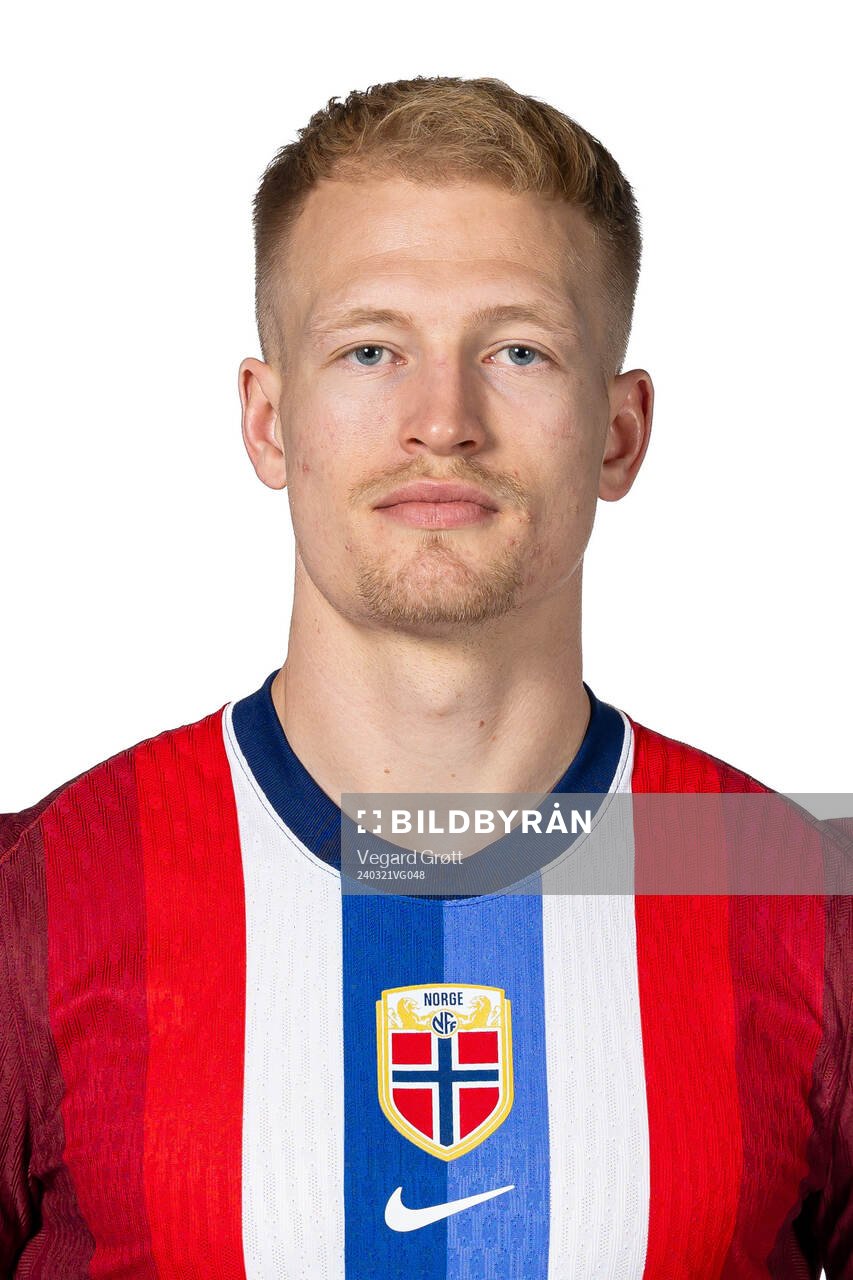 Andreas Hanche-Olsen of the Norwegian national football