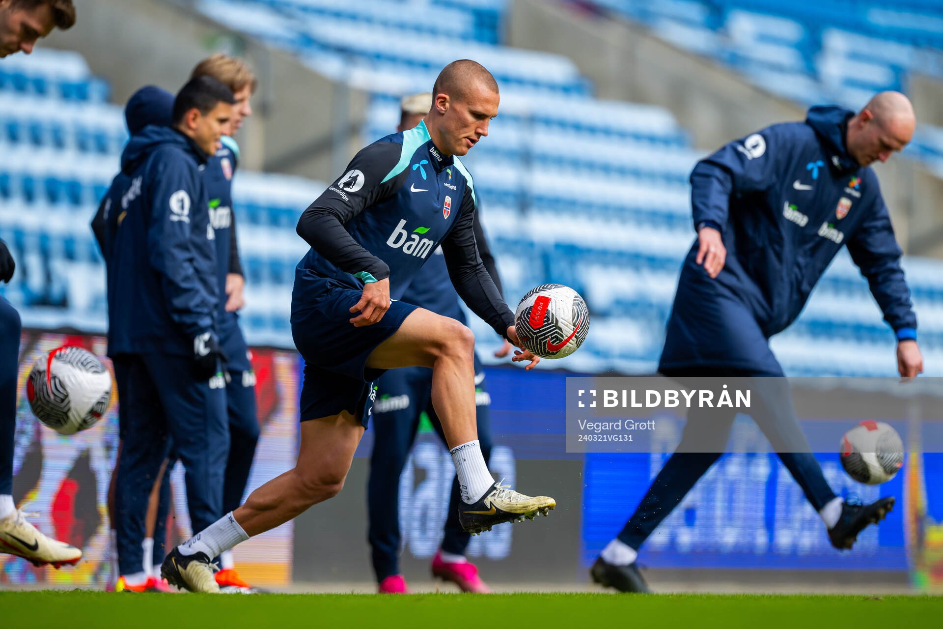 Leo Skiri Østigård of the Norwegian national football team