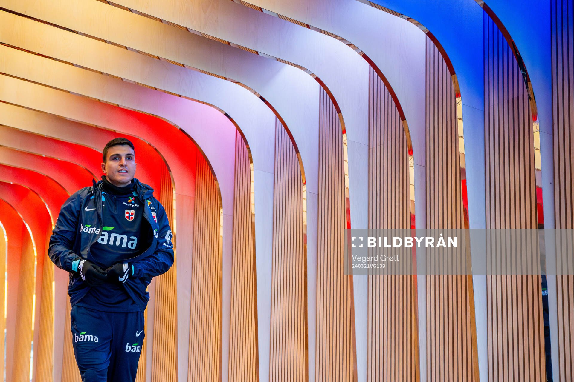 Mohamed Elyounoussi of the Norwegian national football team