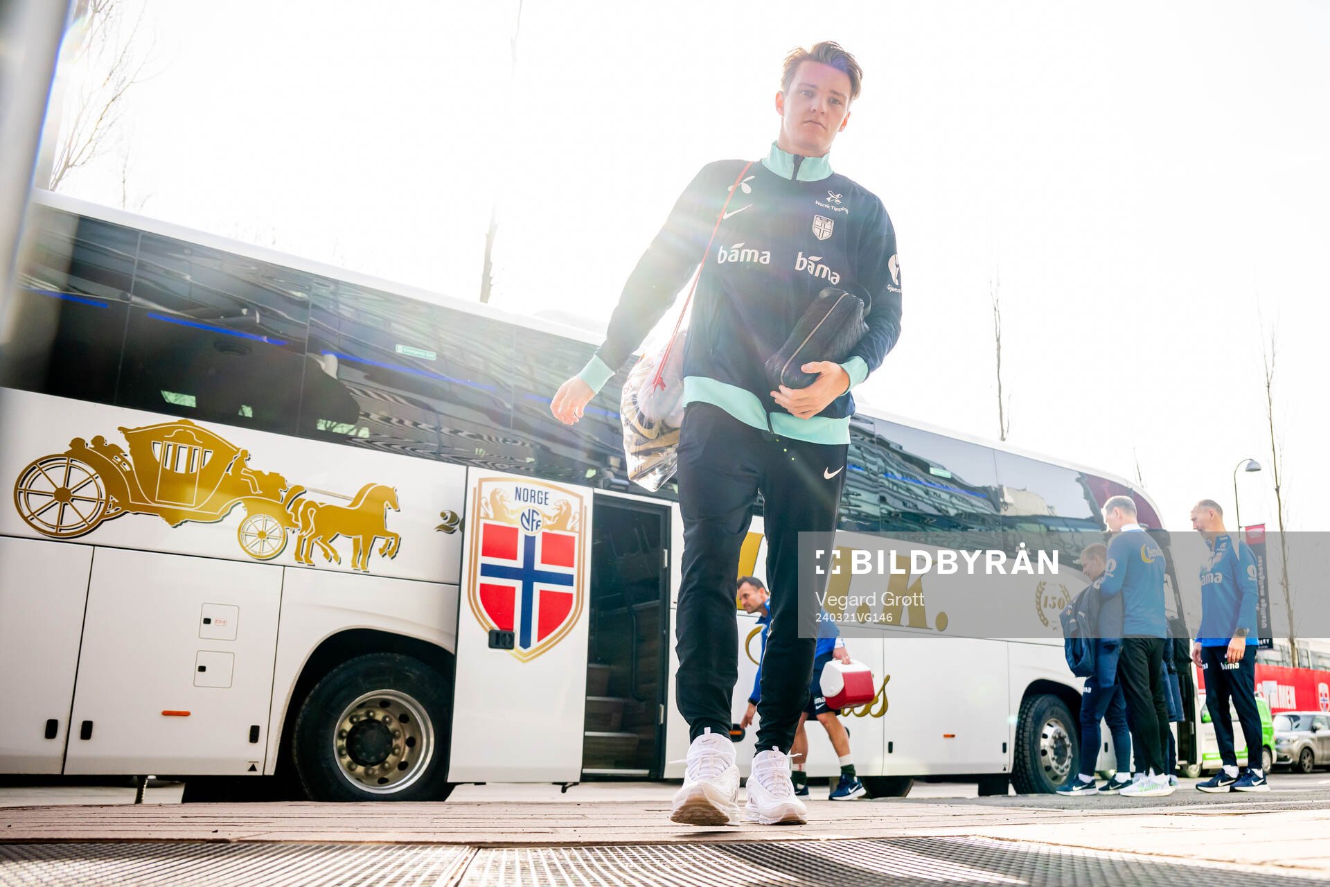 Martin Ødegaard of the Norwegian national football team