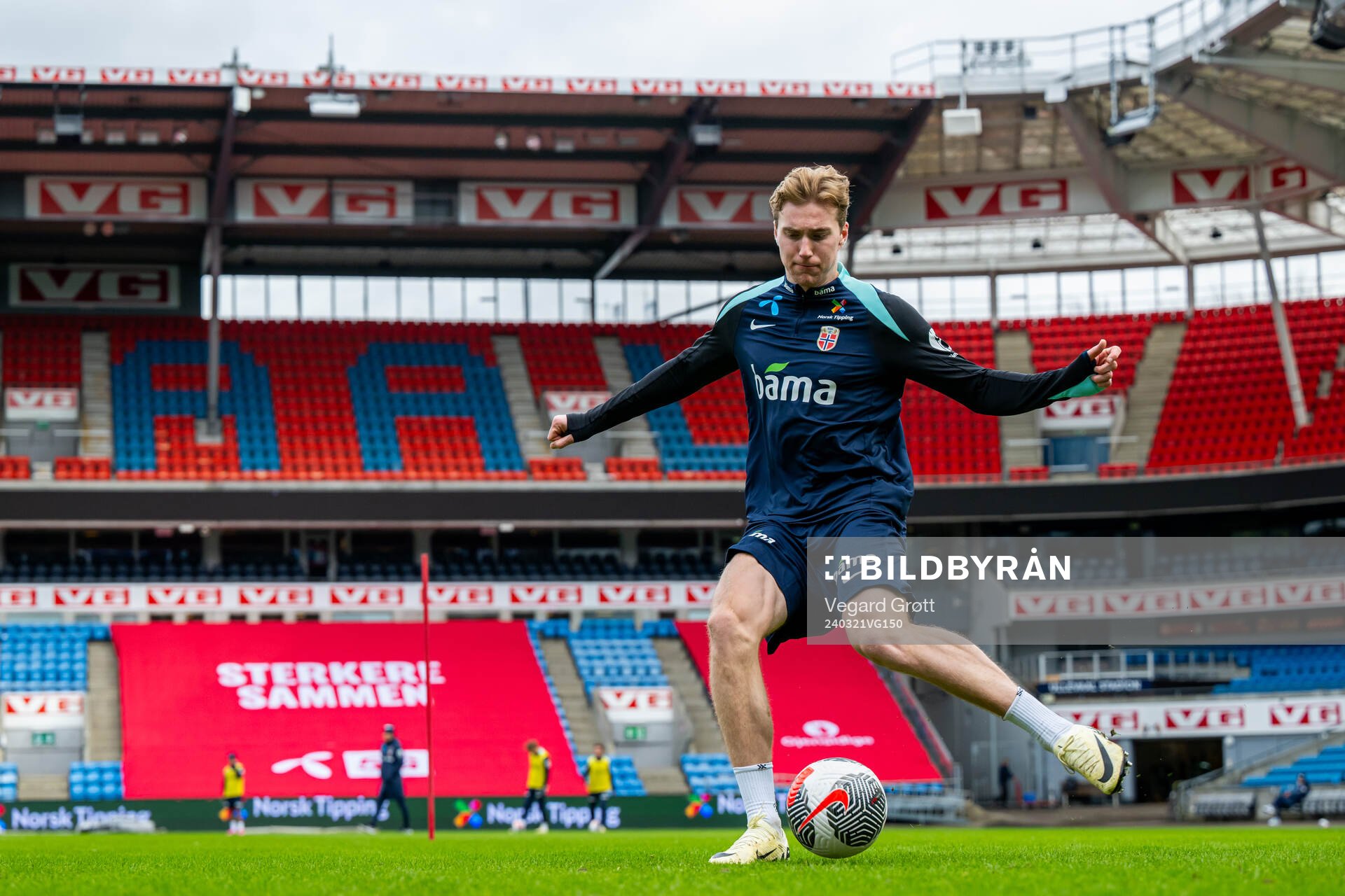 Kristian Thorstvedt of the Norwegian national football team