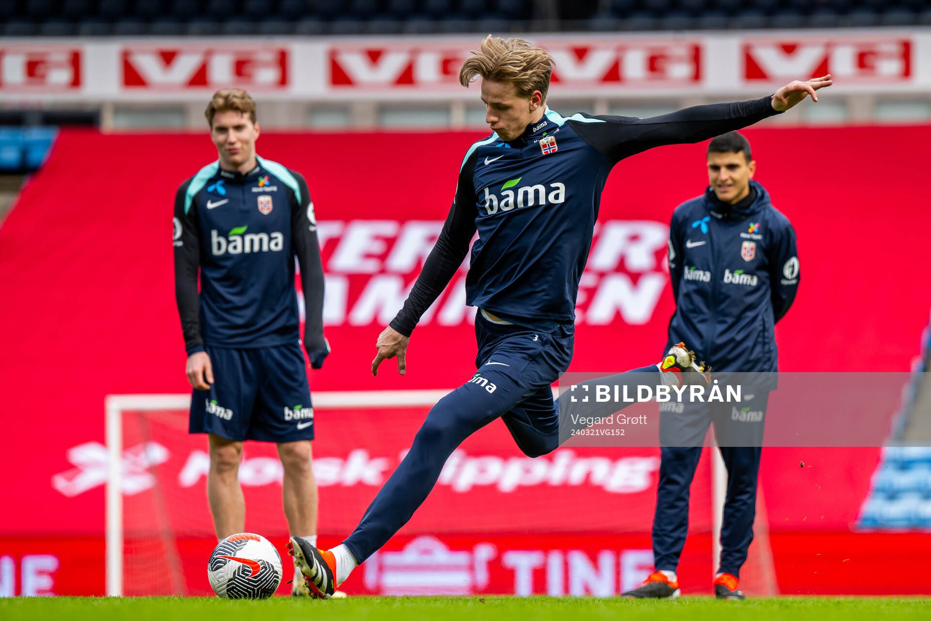 Jesper Daland of the Norwegian national football team