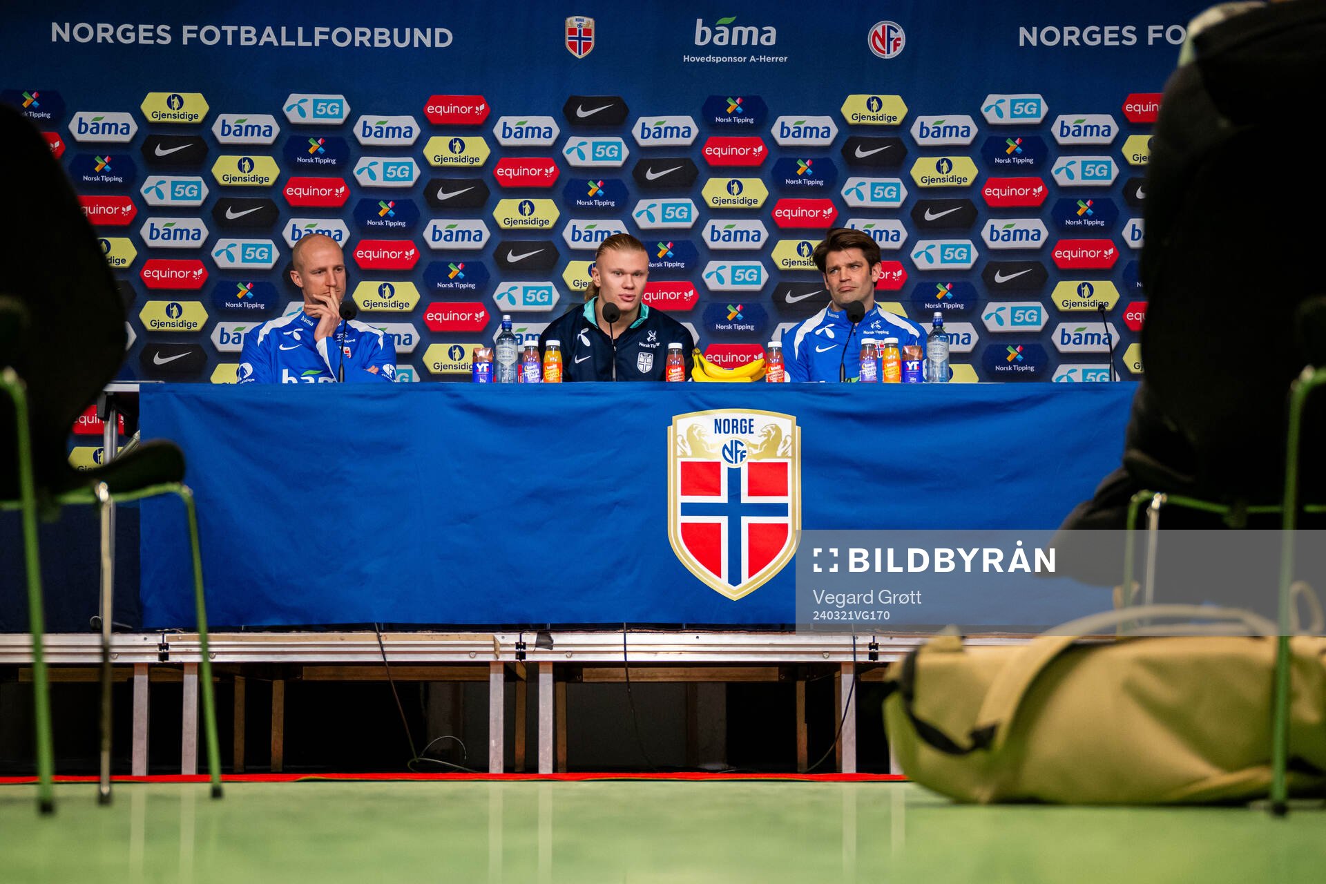 Brede Hangeland, player manager, Erling Braut Haaland and