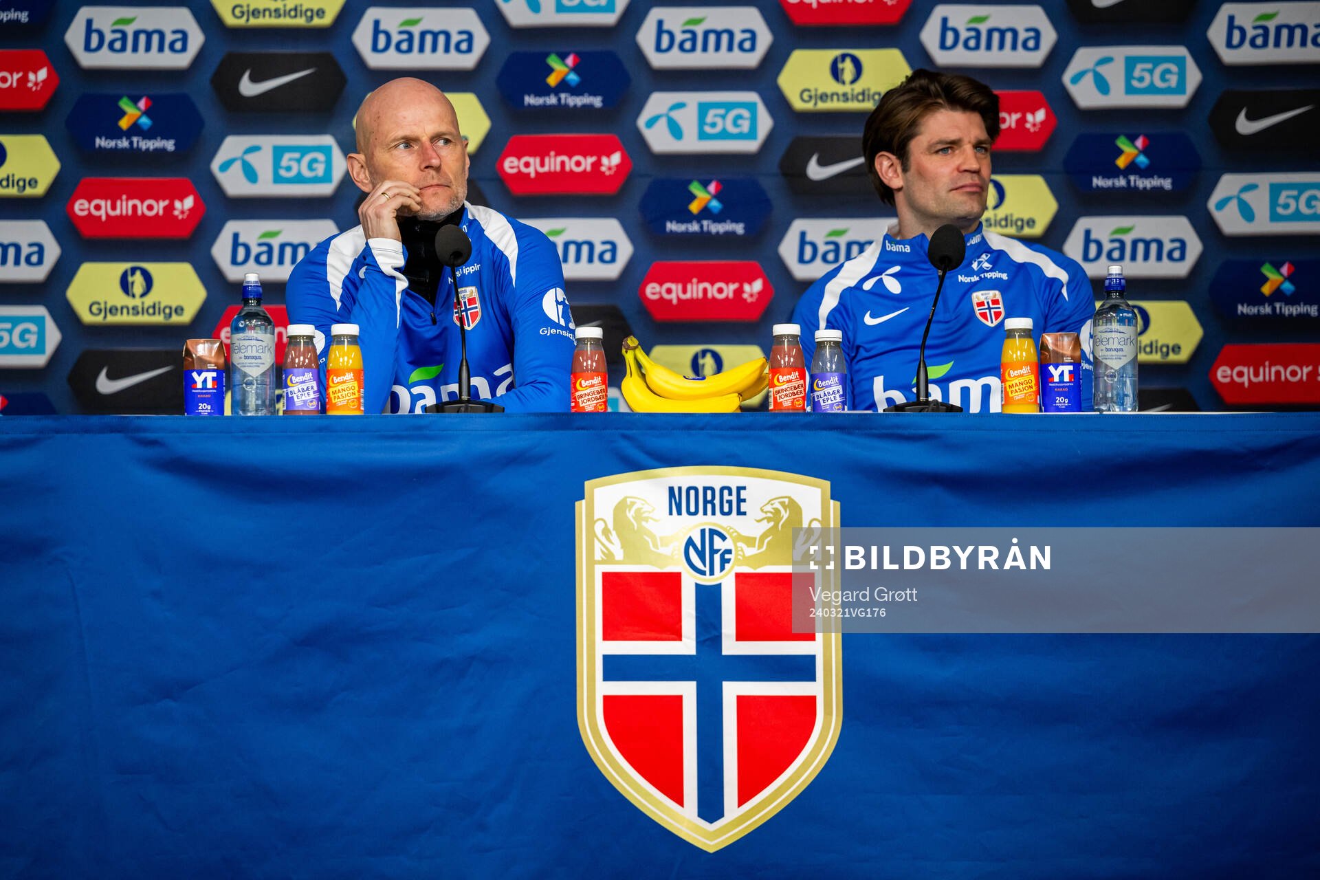 Ståle Solbakken, head coach of the Norwegian national