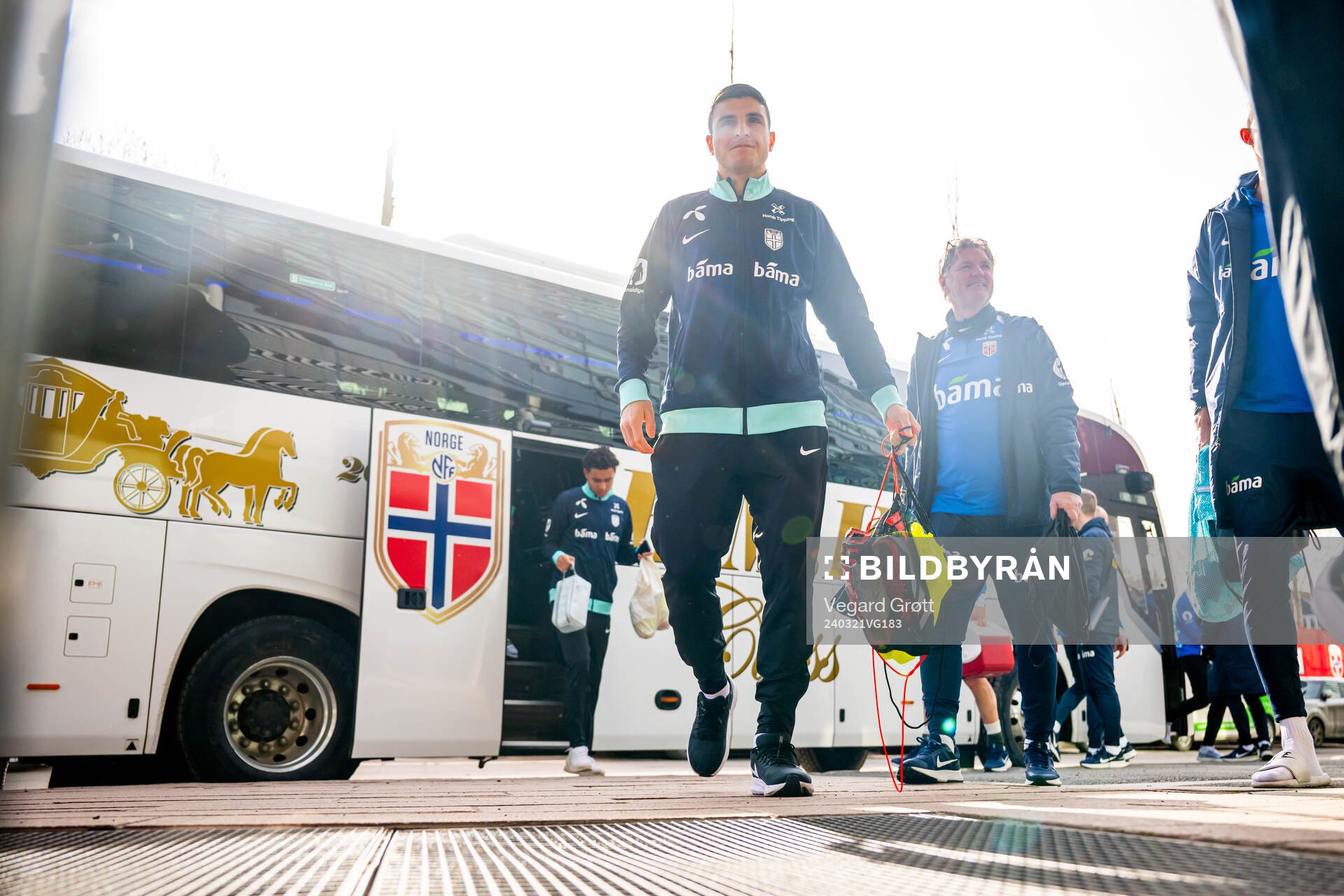 Mohamed Elyounoussi of the Norwegian national football team