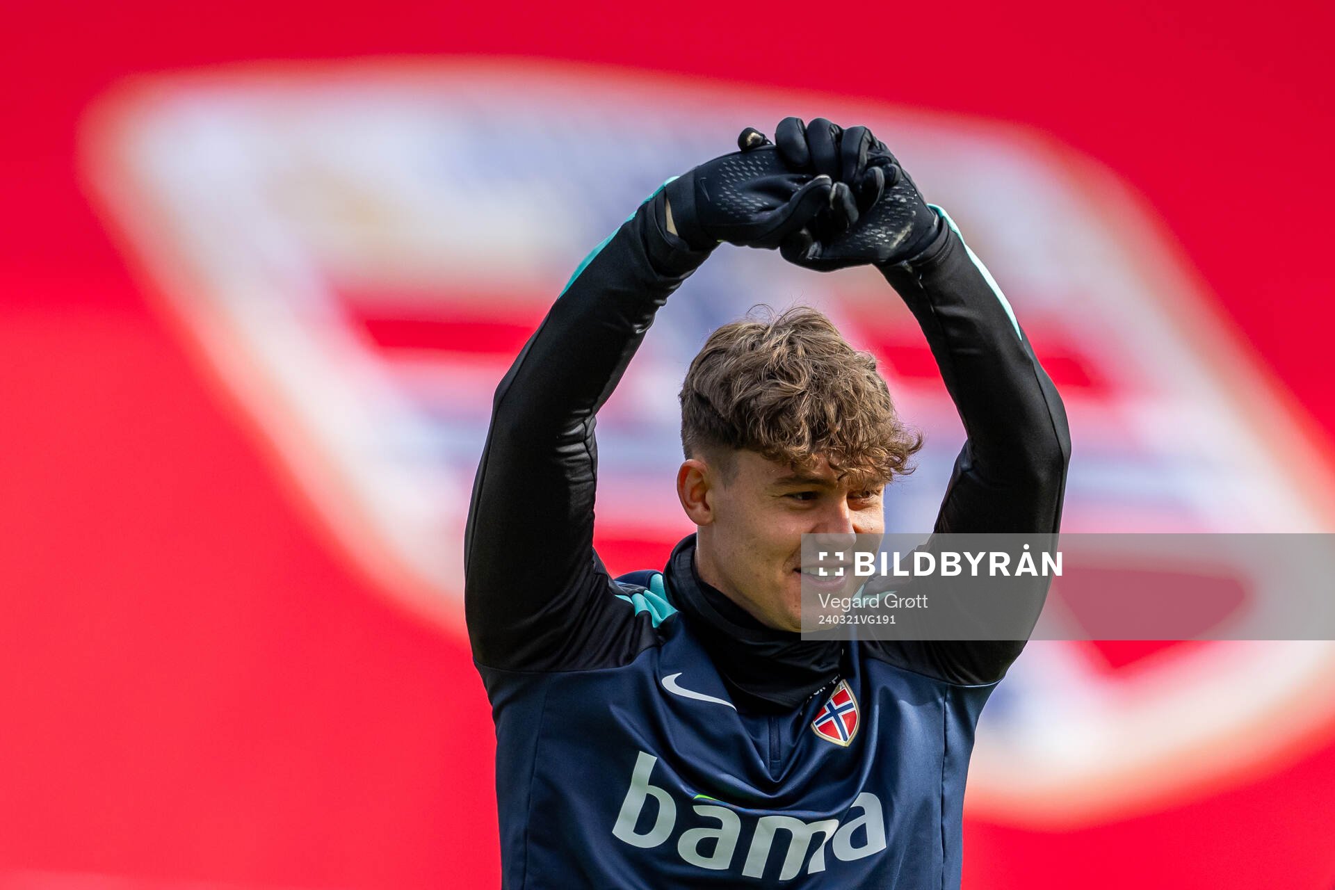 Jørgen Strand Larsen of the Norwegian national football